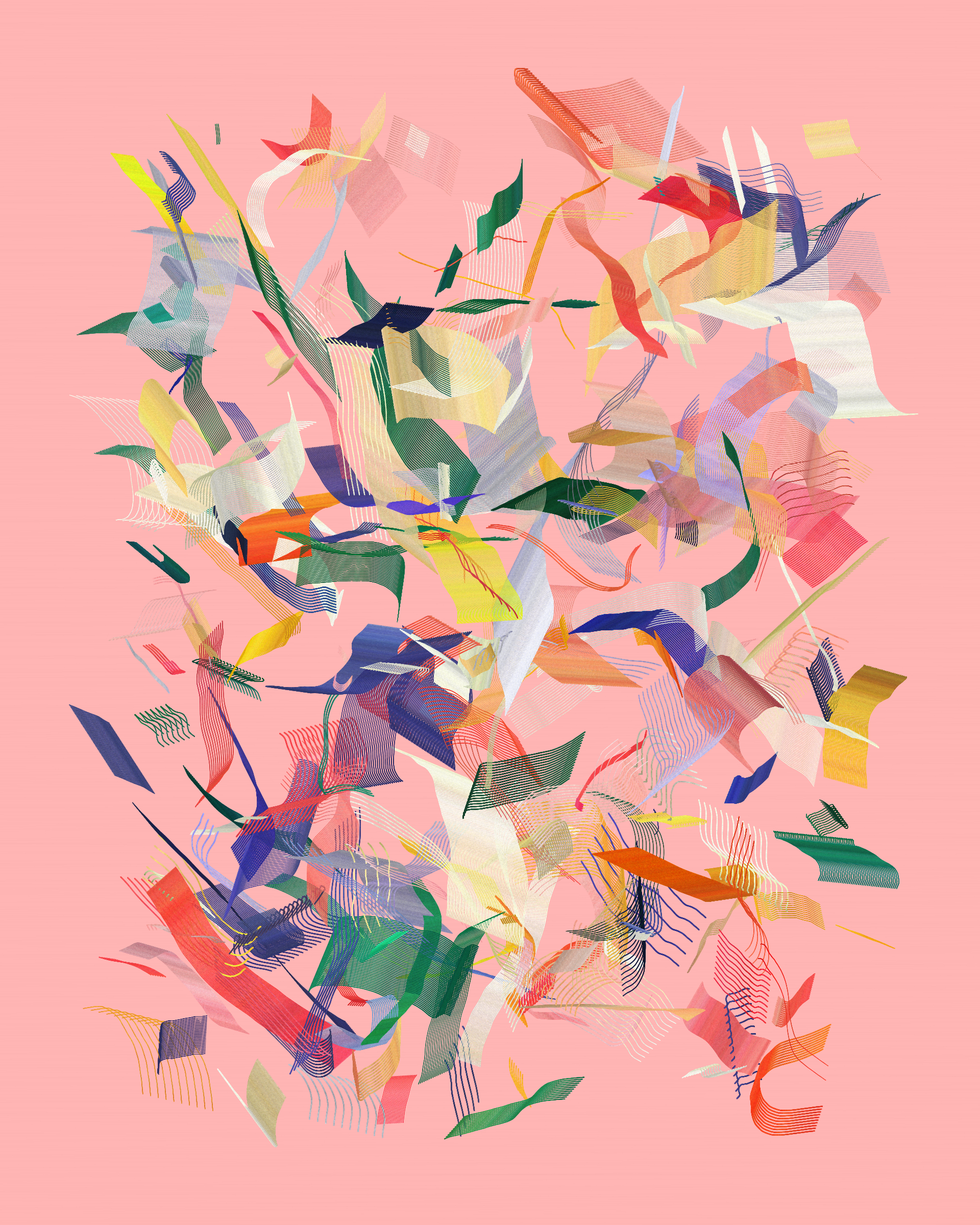 Art Blocks - Art Blocks v2 - Rinascita #893 - NFT # 121000893