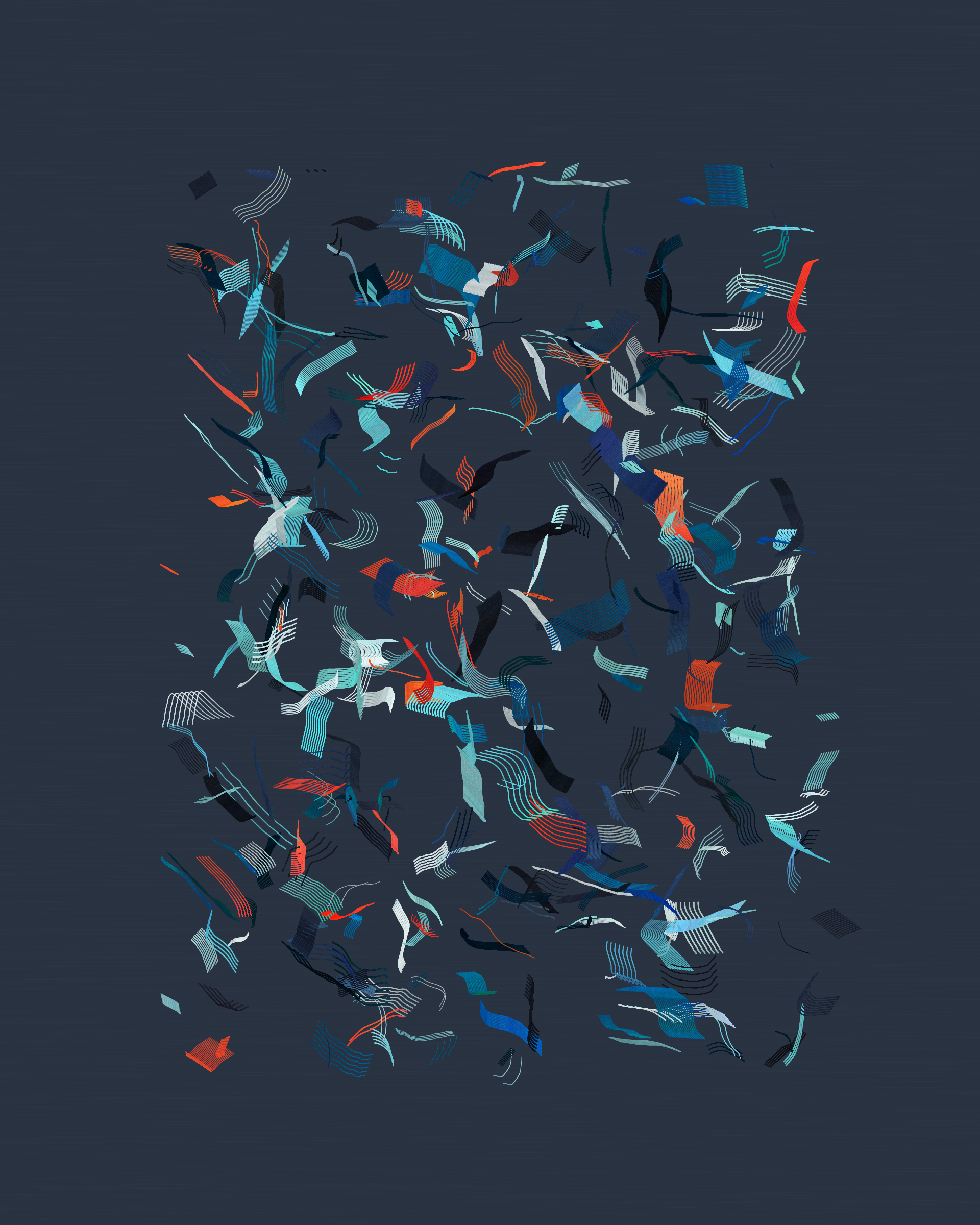 Art Blocks - Art Blocks v2 - Rinascita #911 - NFT # 121000911