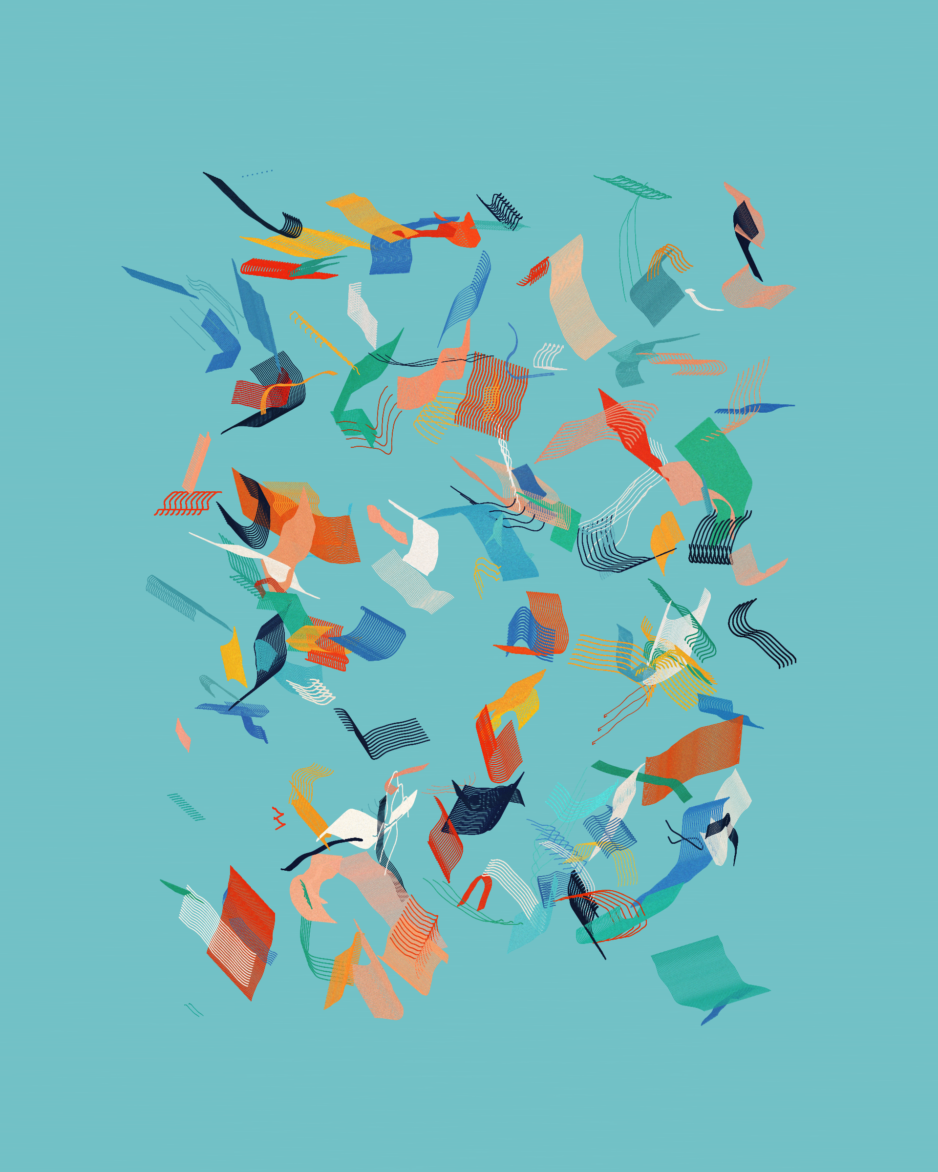 Art Blocks - Art Blocks v2 - Rinascita #935 - NFT # 121000935