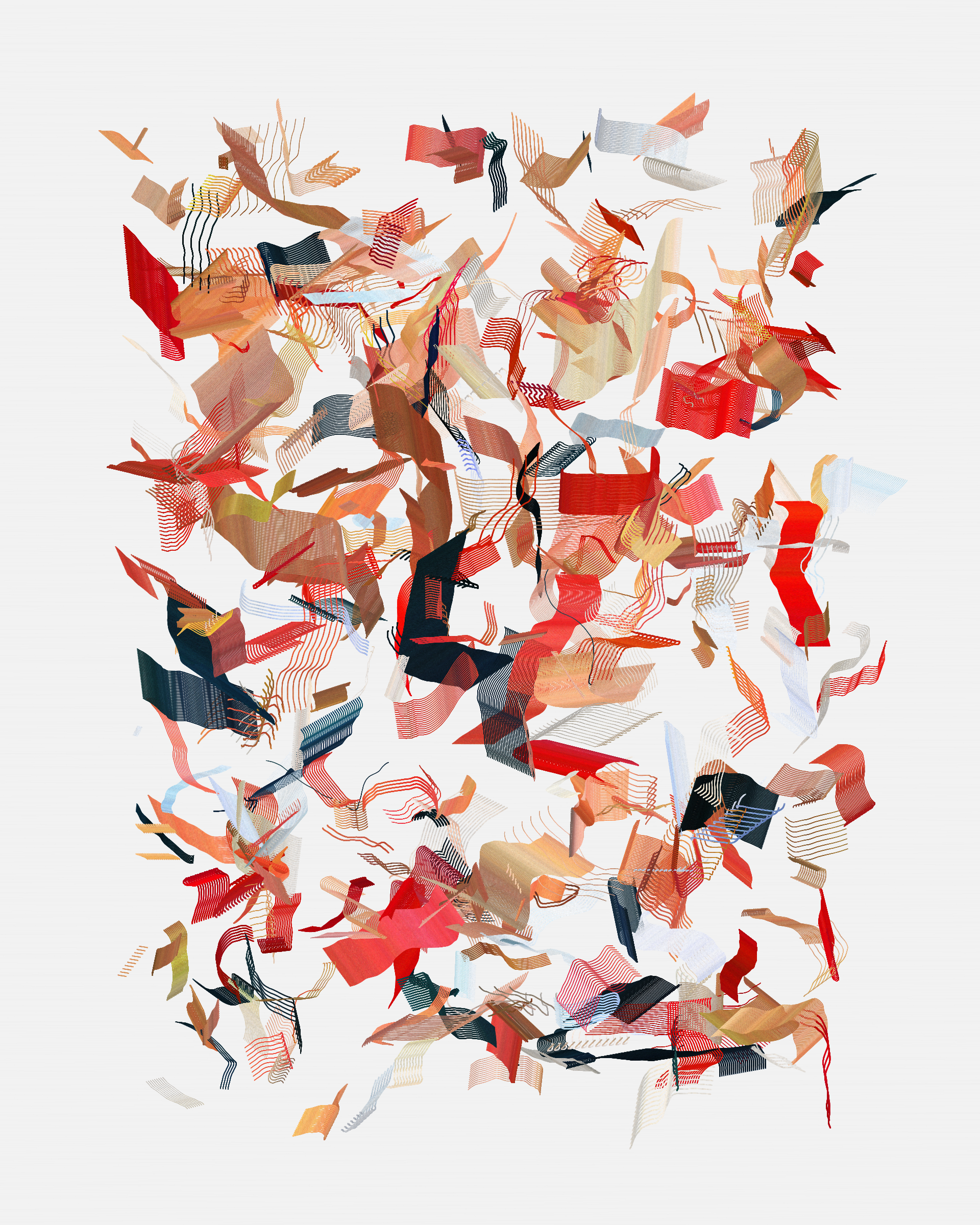 Art Blocks - Art Blocks v2 - Rinascita #939 - NFT # 121000939