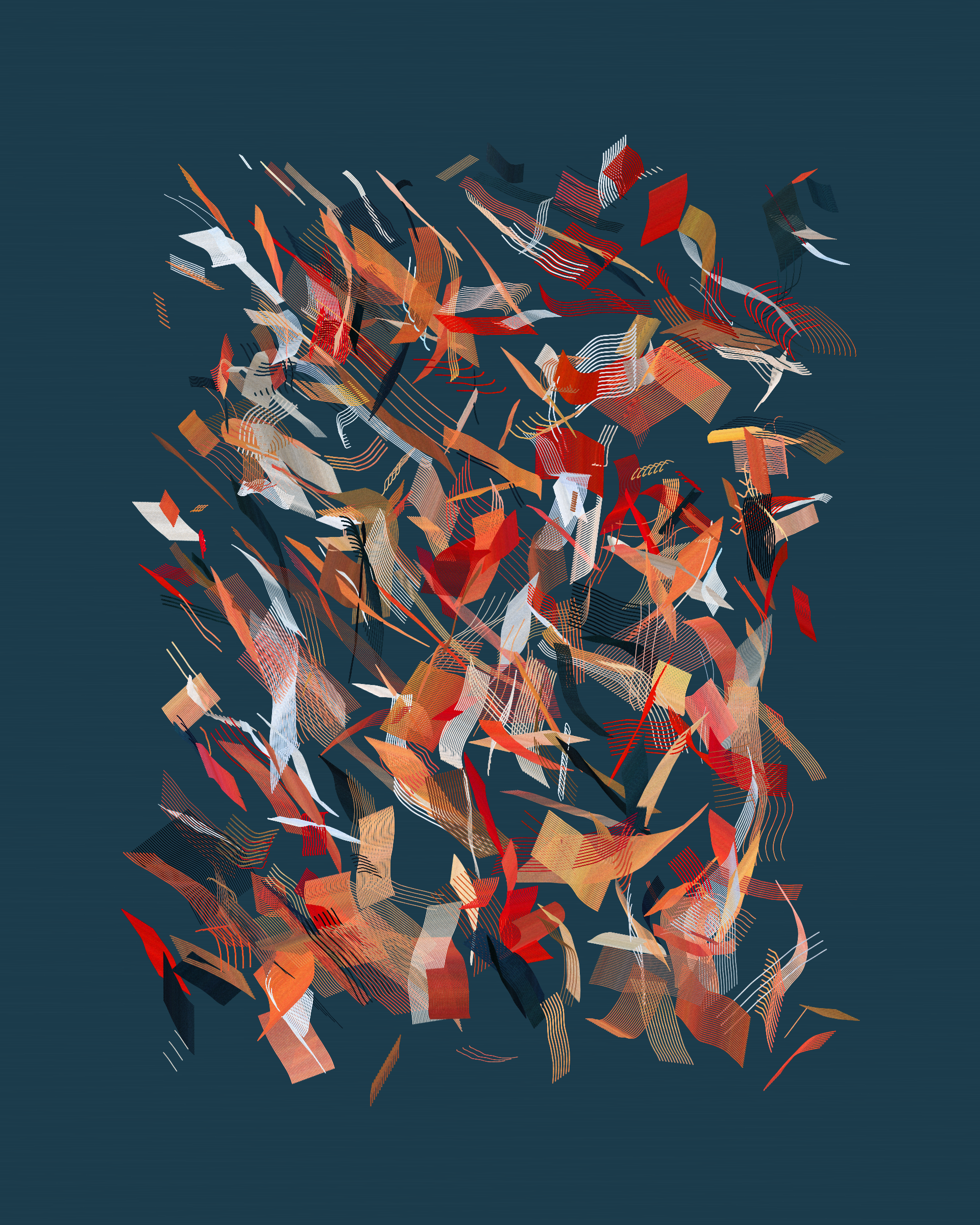 Art Blocks - Art Blocks v2 - Rinascita #942 - NFT # 121000942