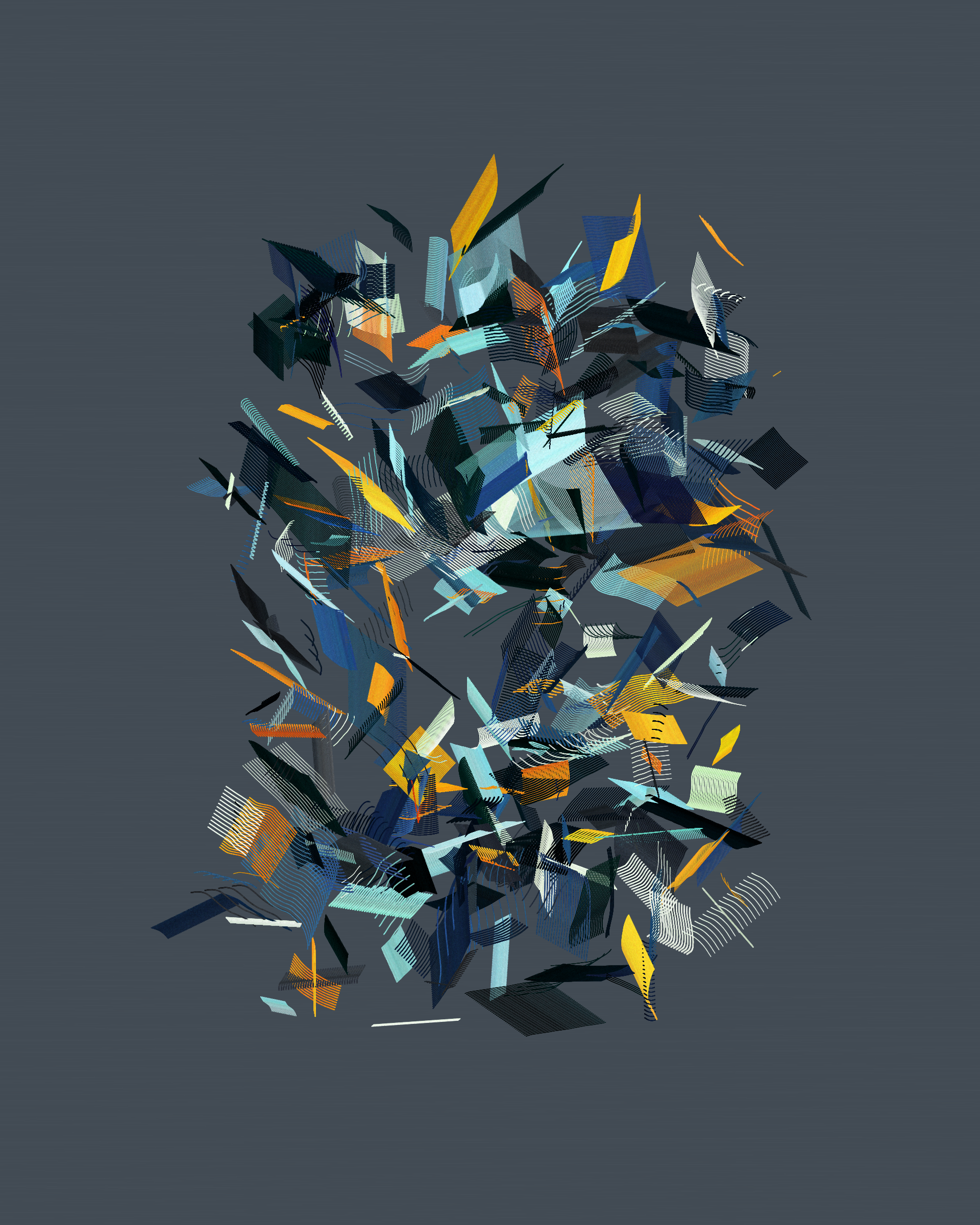 Art Blocks - Art Blocks v2 - Rinascita #951 - NFT # 121000951