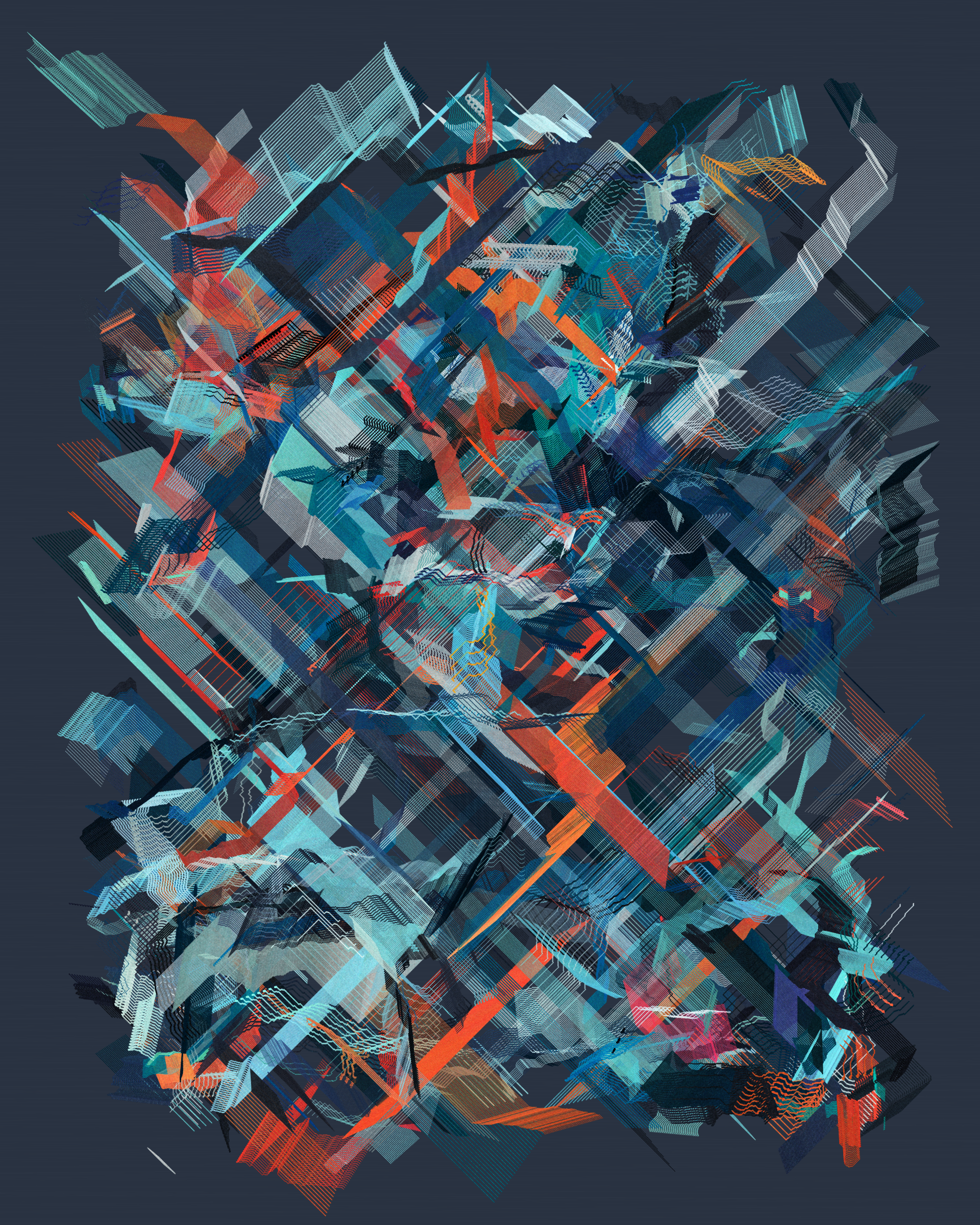 Art Blocks - Art Blocks v2 - Rinascita #965 - NFT # 121000965