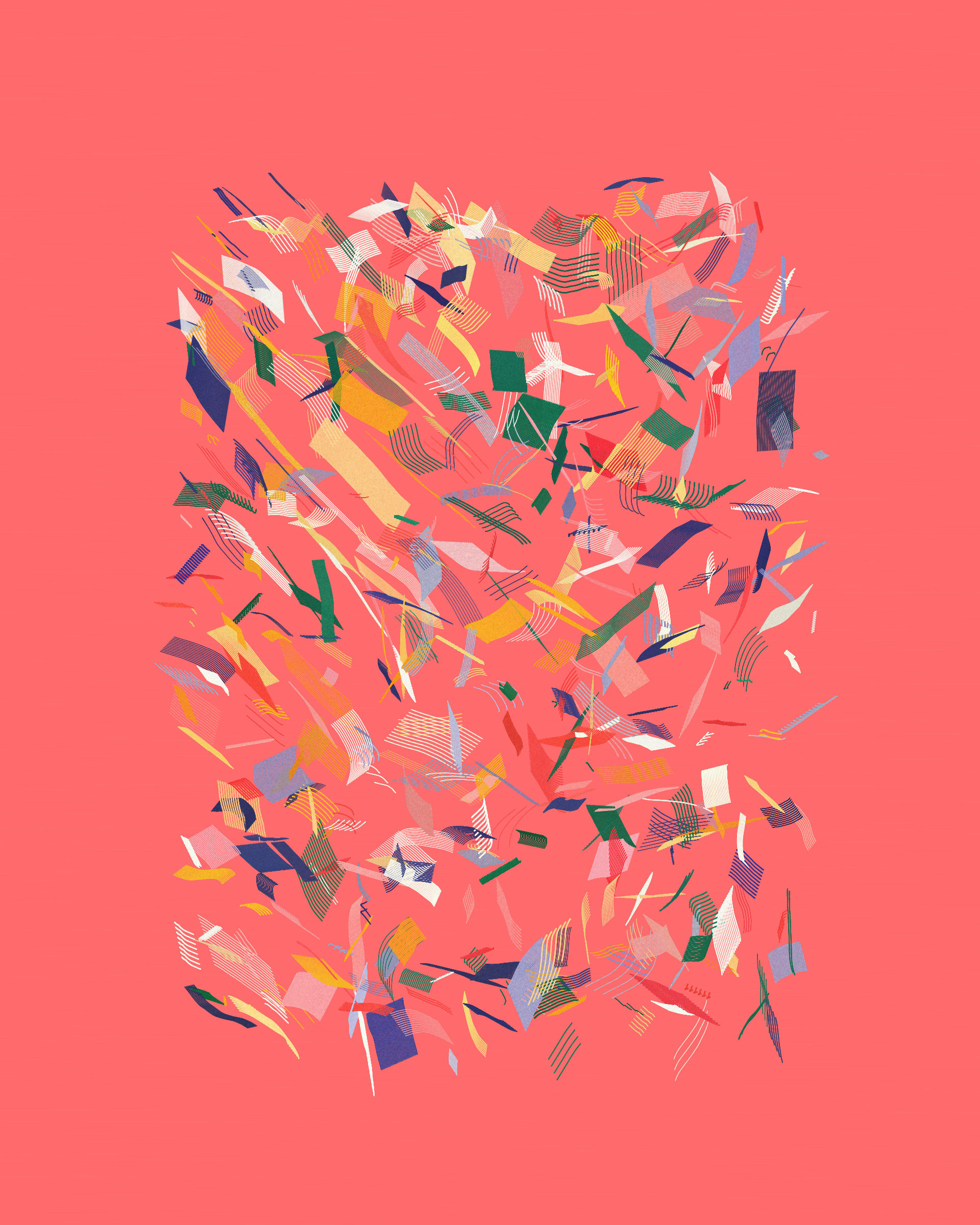 Art Blocks - Art Blocks v2 - Rinascita #966 - NFT # 121000966