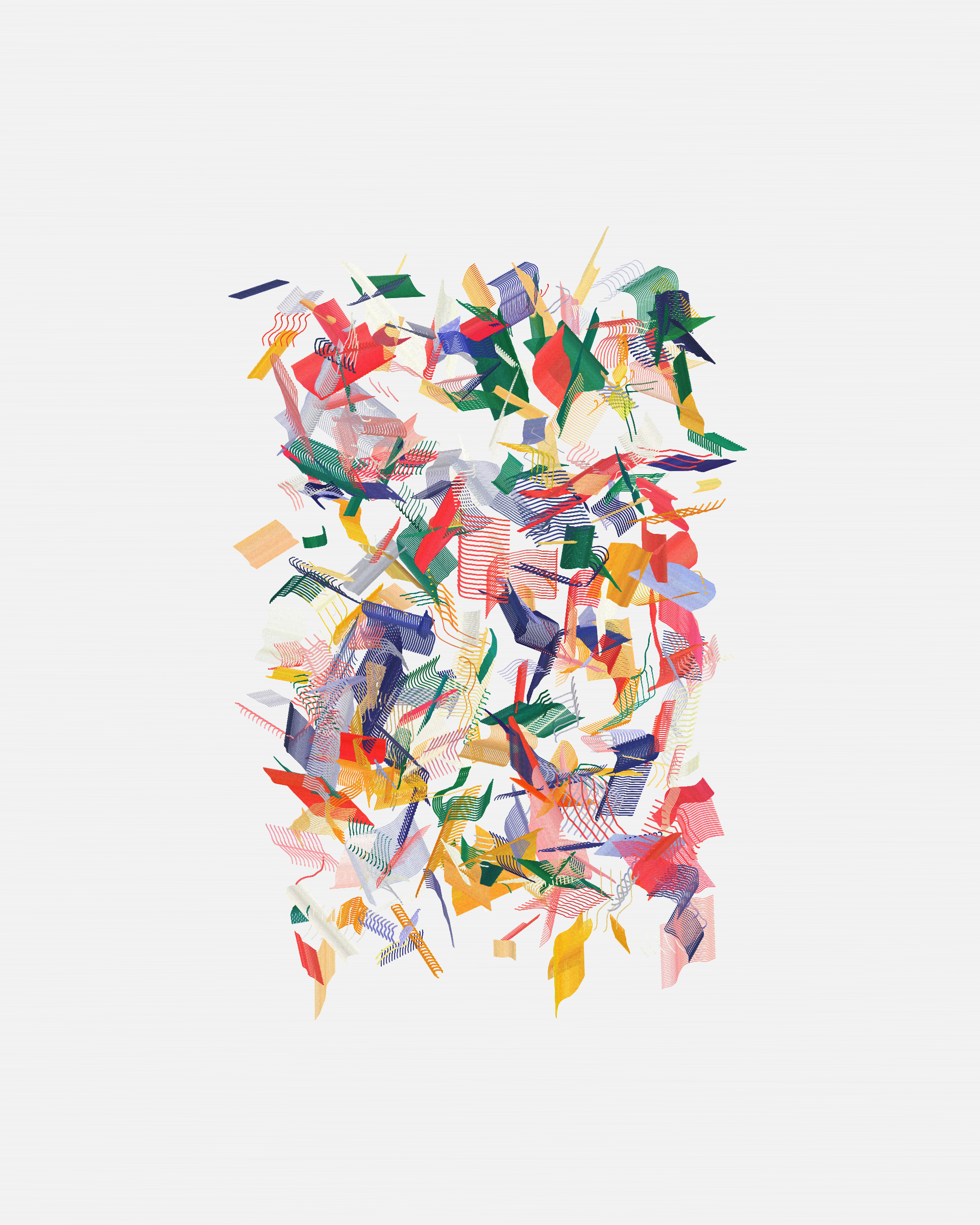 Art Blocks - Art Blocks v2 - Rinascita #975 - NFT # 121000975