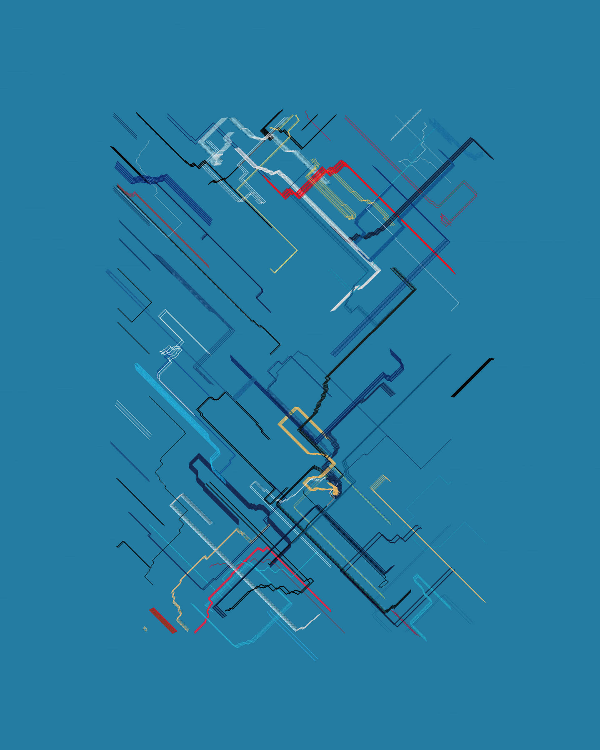 Art Blocks - Art Blocks v2 - Rinascita #980 - NFT # 121000980