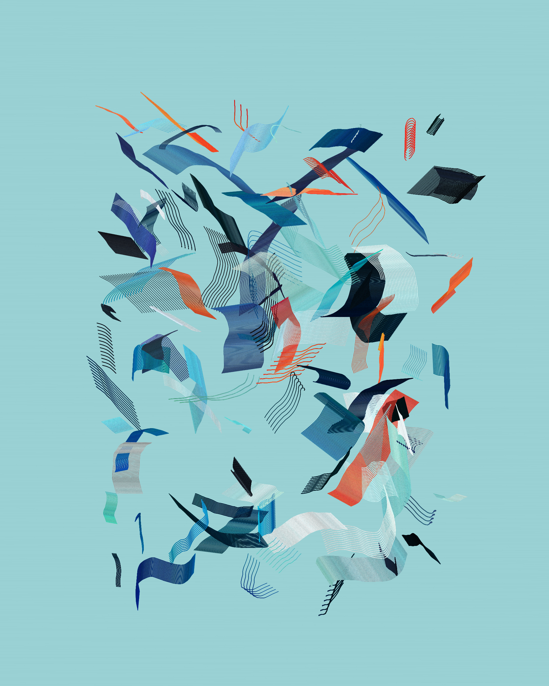 Art Blocks - Art Blocks v2 - Rinascita #985 - NFT # 121000985