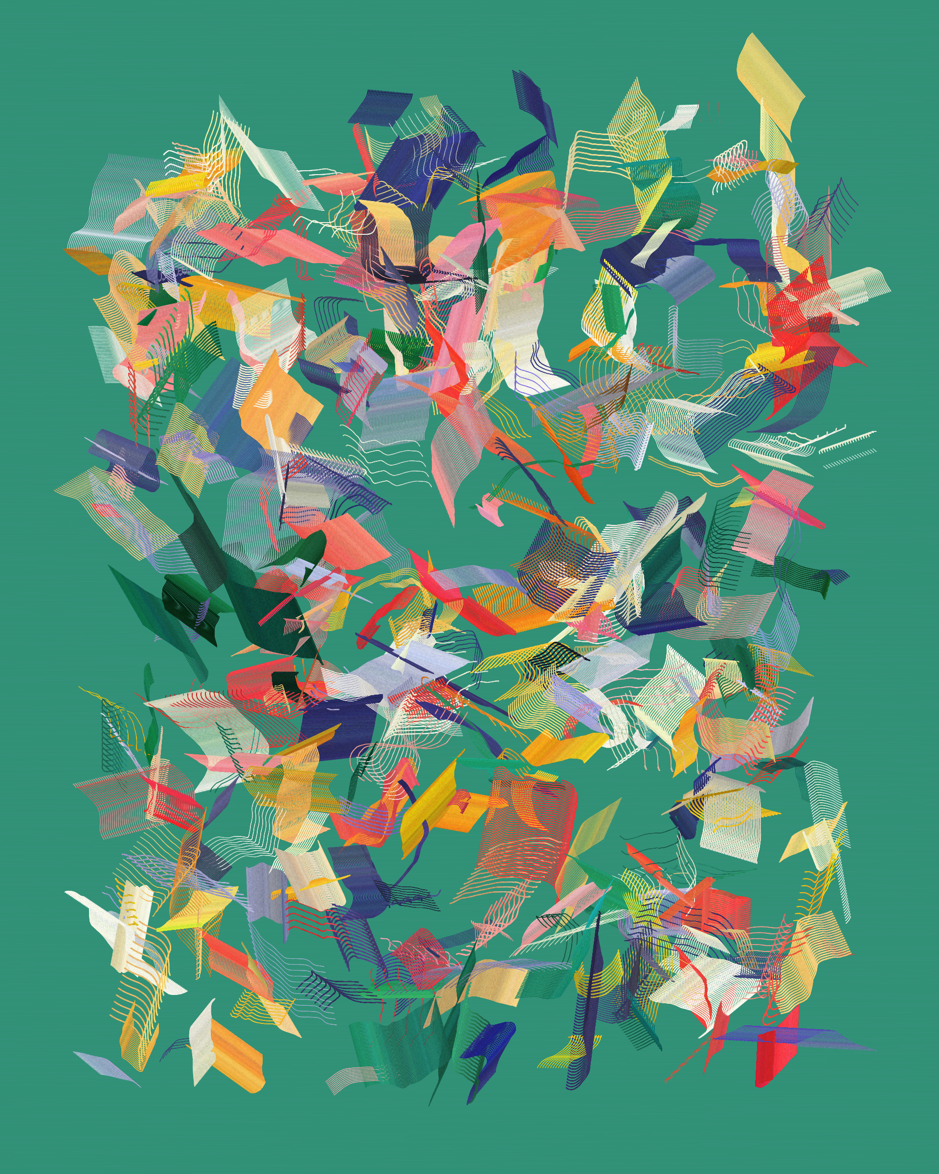 Art Blocks - Art Blocks v2 - Rinascita #1013 - NFT # 121001013