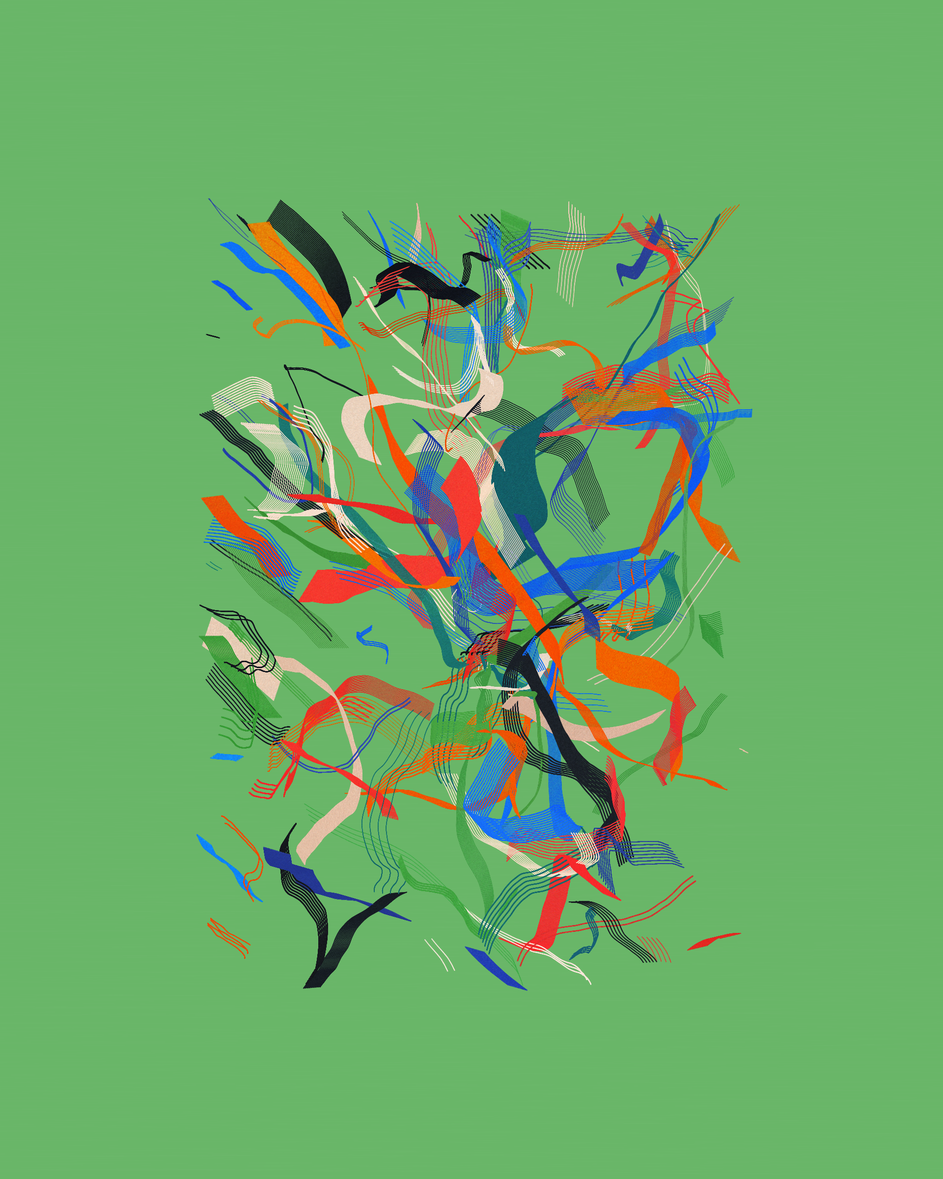 Art Blocks - Art Blocks v2 - Rinascita #1016 - NFT # 121001016