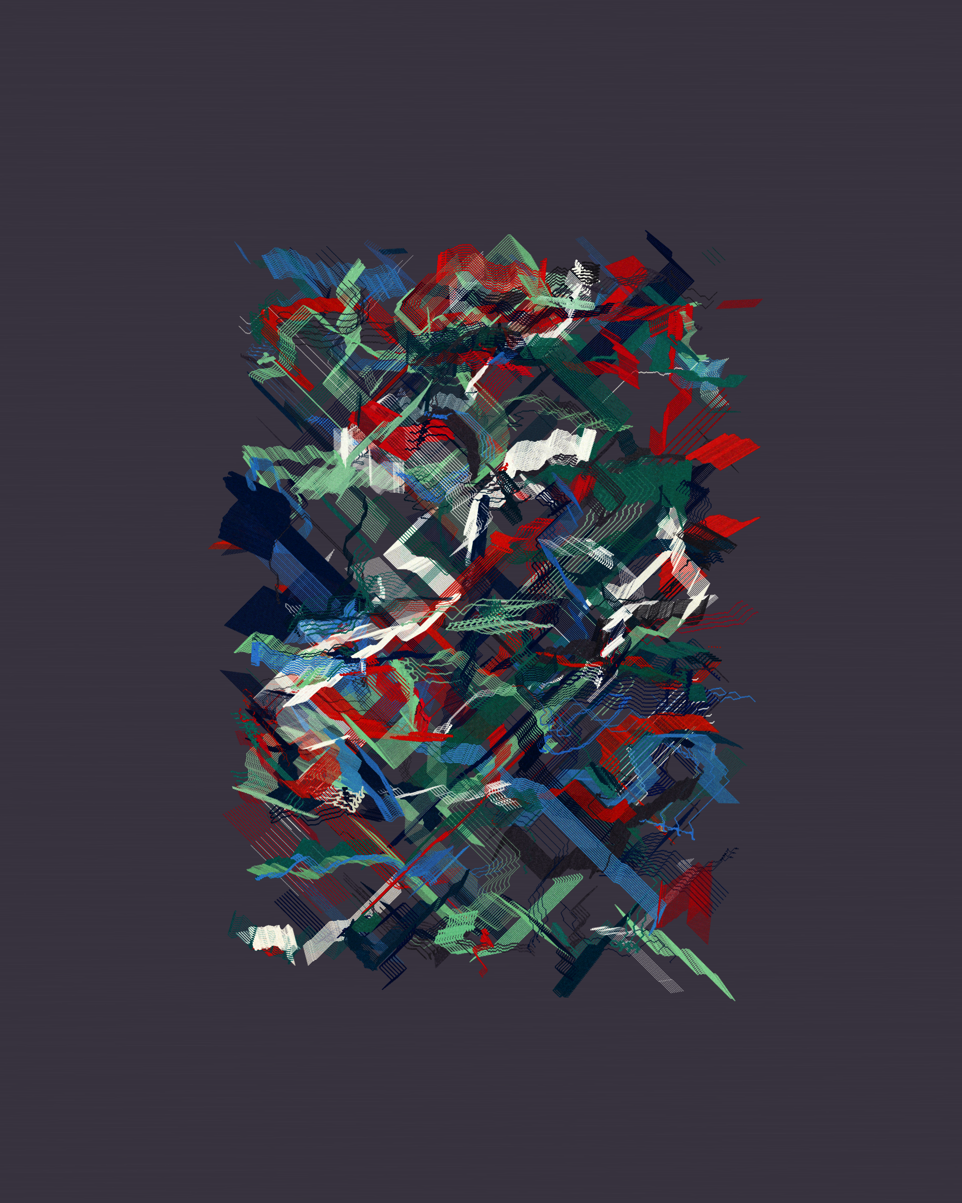 Art Blocks - Art Blocks v2 - Rinascita #1018 - NFT # 121001018