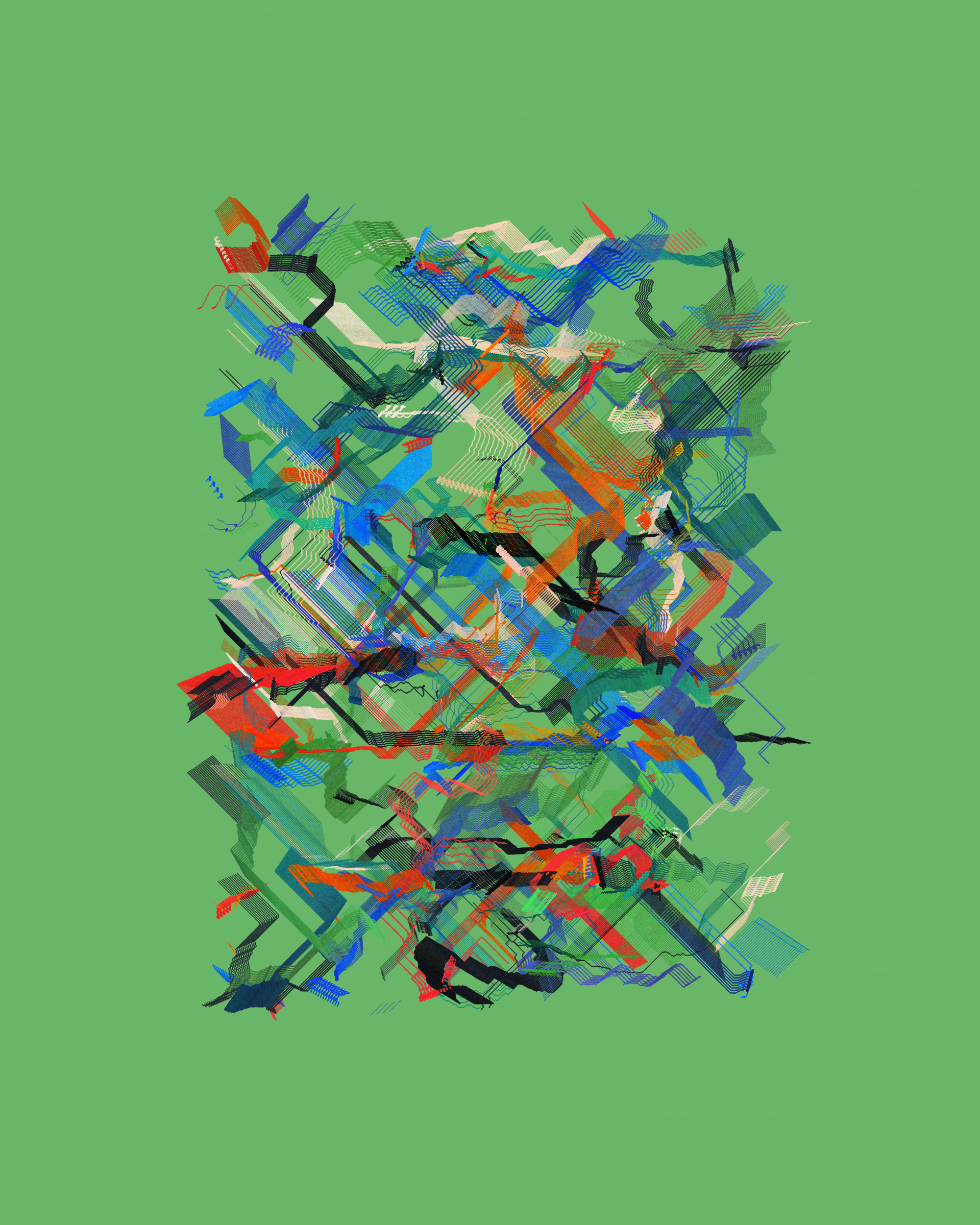 Art Blocks - Art Blocks v2 - Rinascita #1024 - NFT # 121001024