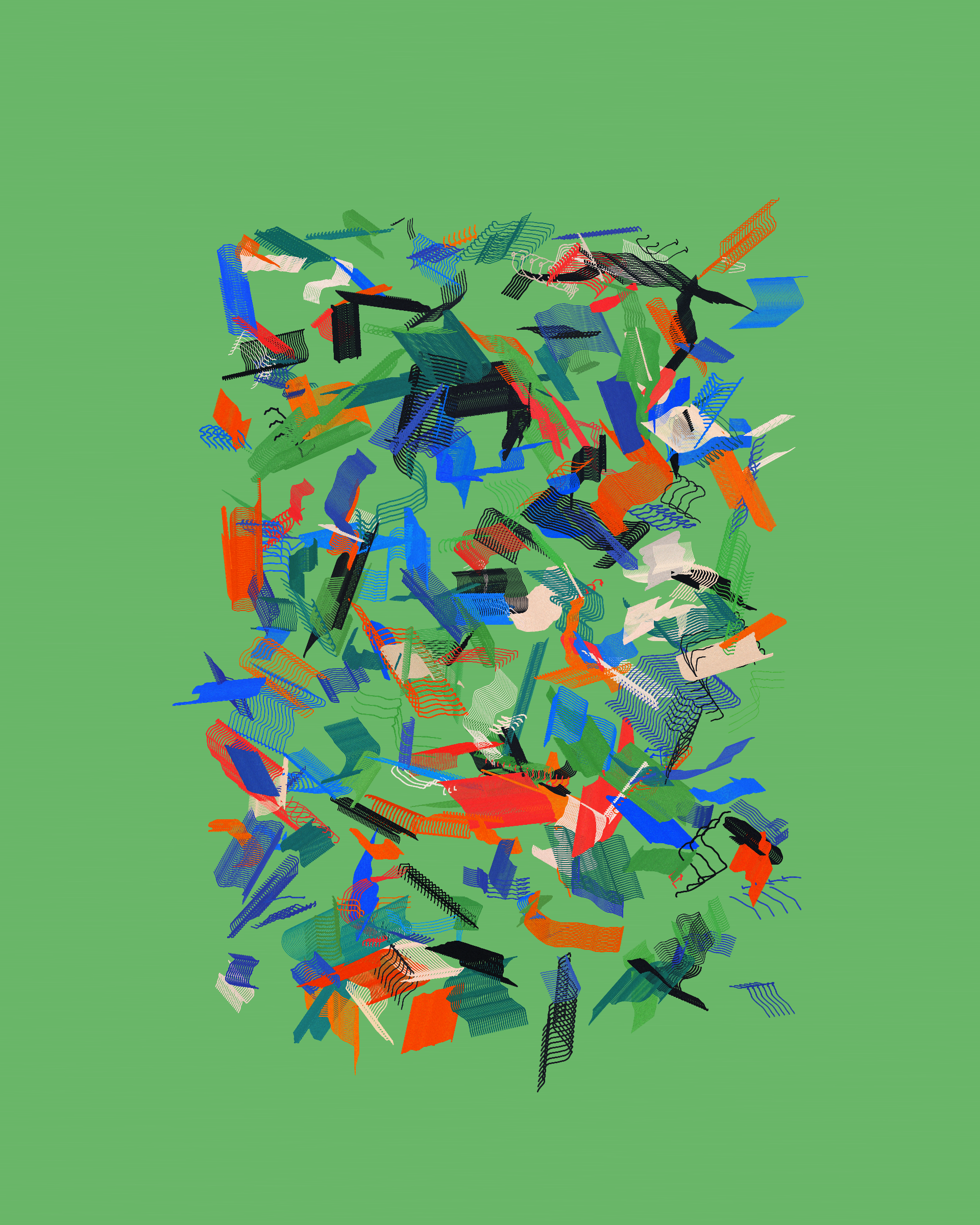 Art Blocks - Art Blocks v2 - Rinascita #1029 - NFT # 121001029