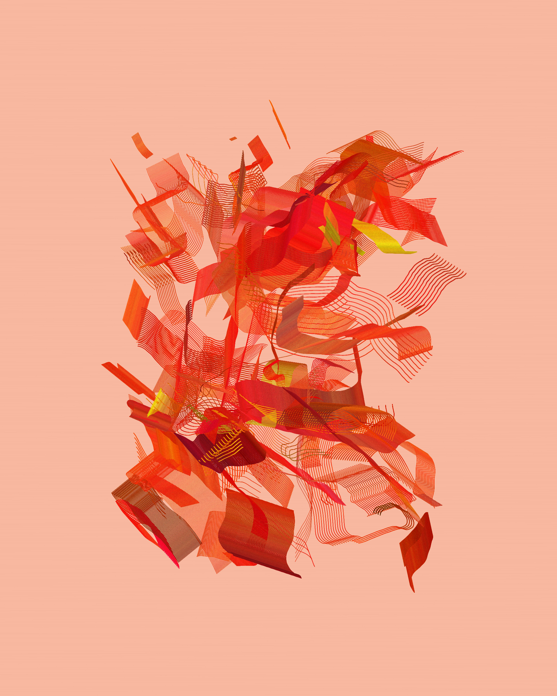 Art Blocks - Art Blocks v2 - Rinascita #1030 - NFT # 121001030