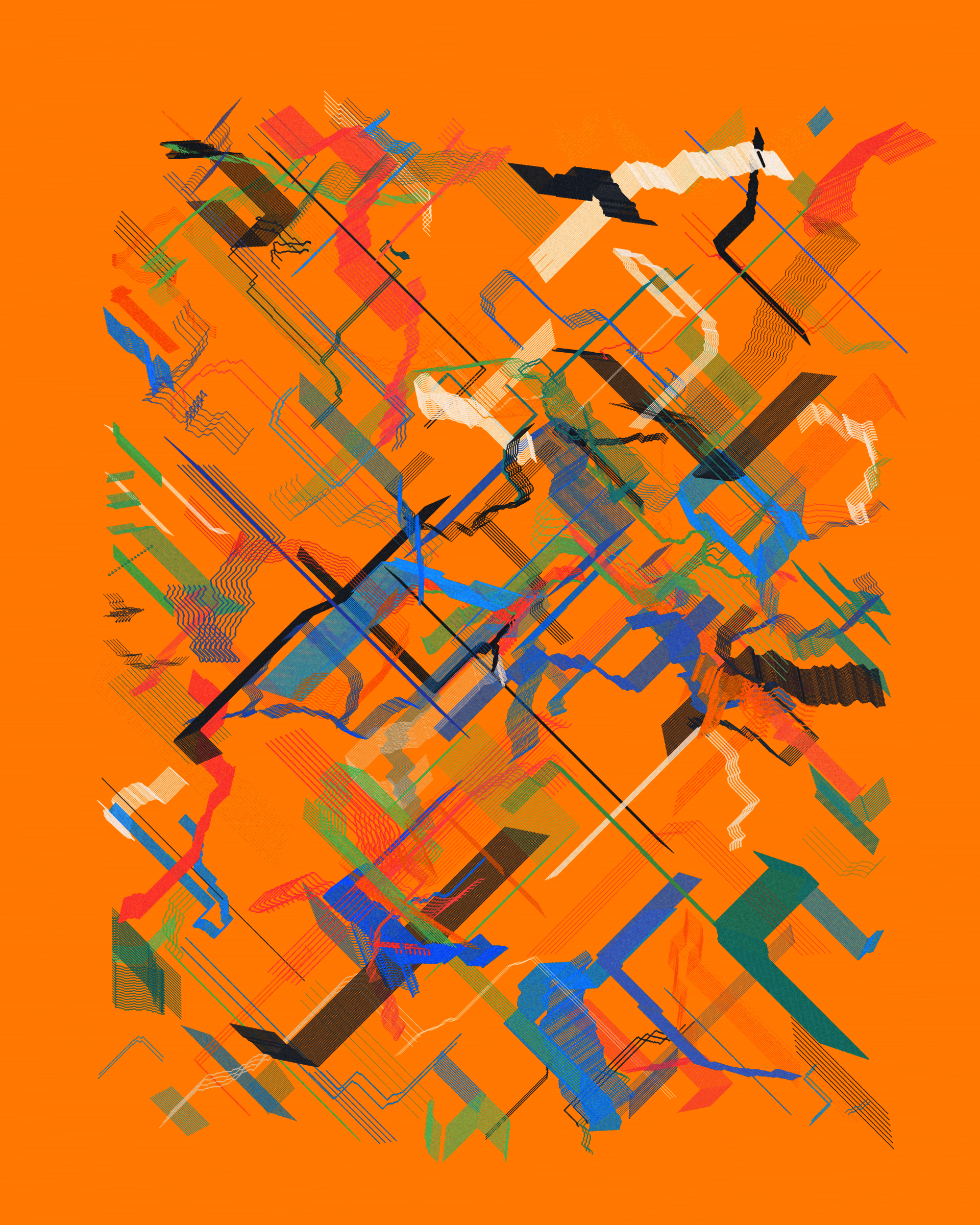 Art Blocks - Art Blocks v2 - Rinascita #1043 - NFT # 121001043