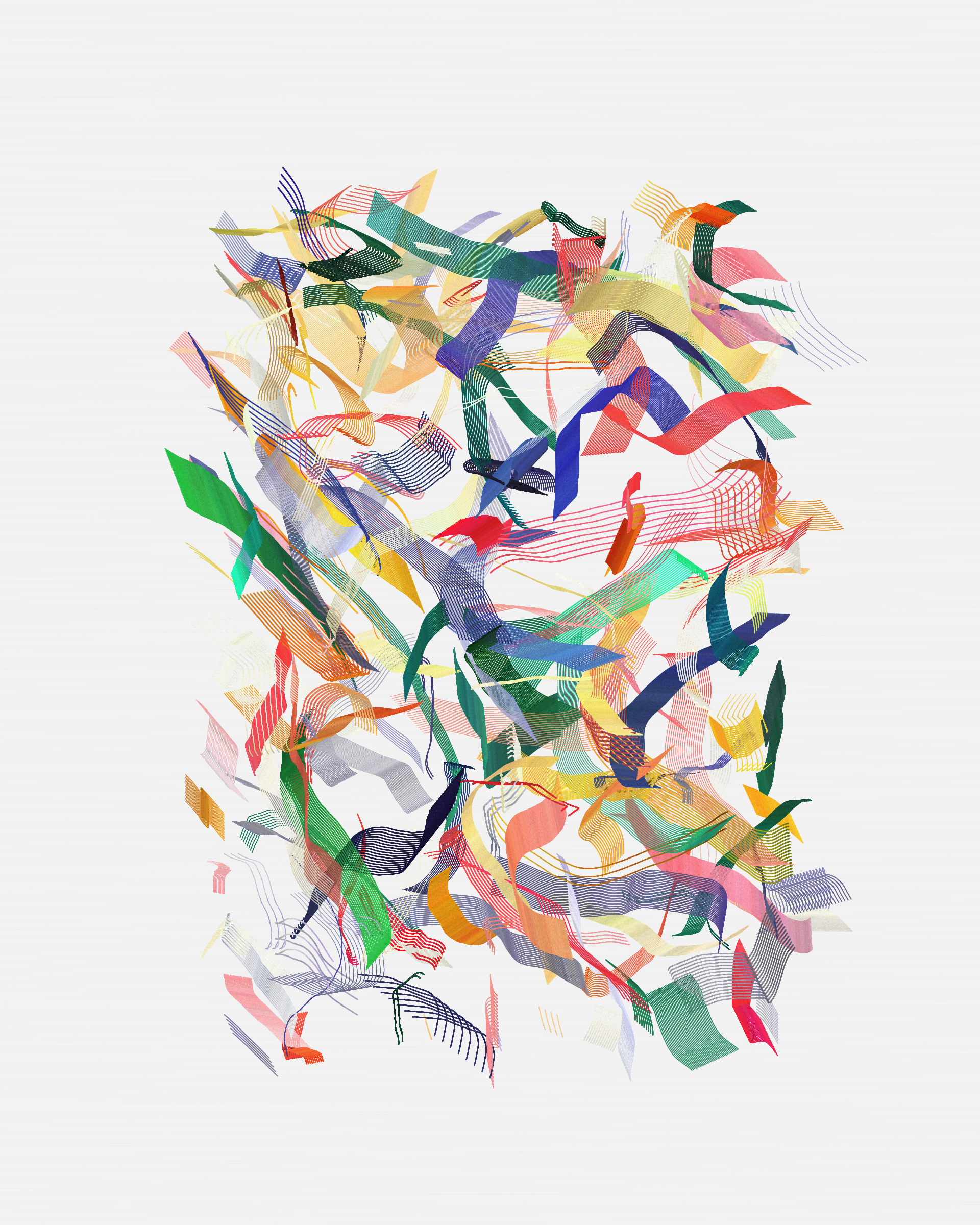 Art Blocks - Art Blocks v2 - Rinascita #1050 - NFT # 121001050