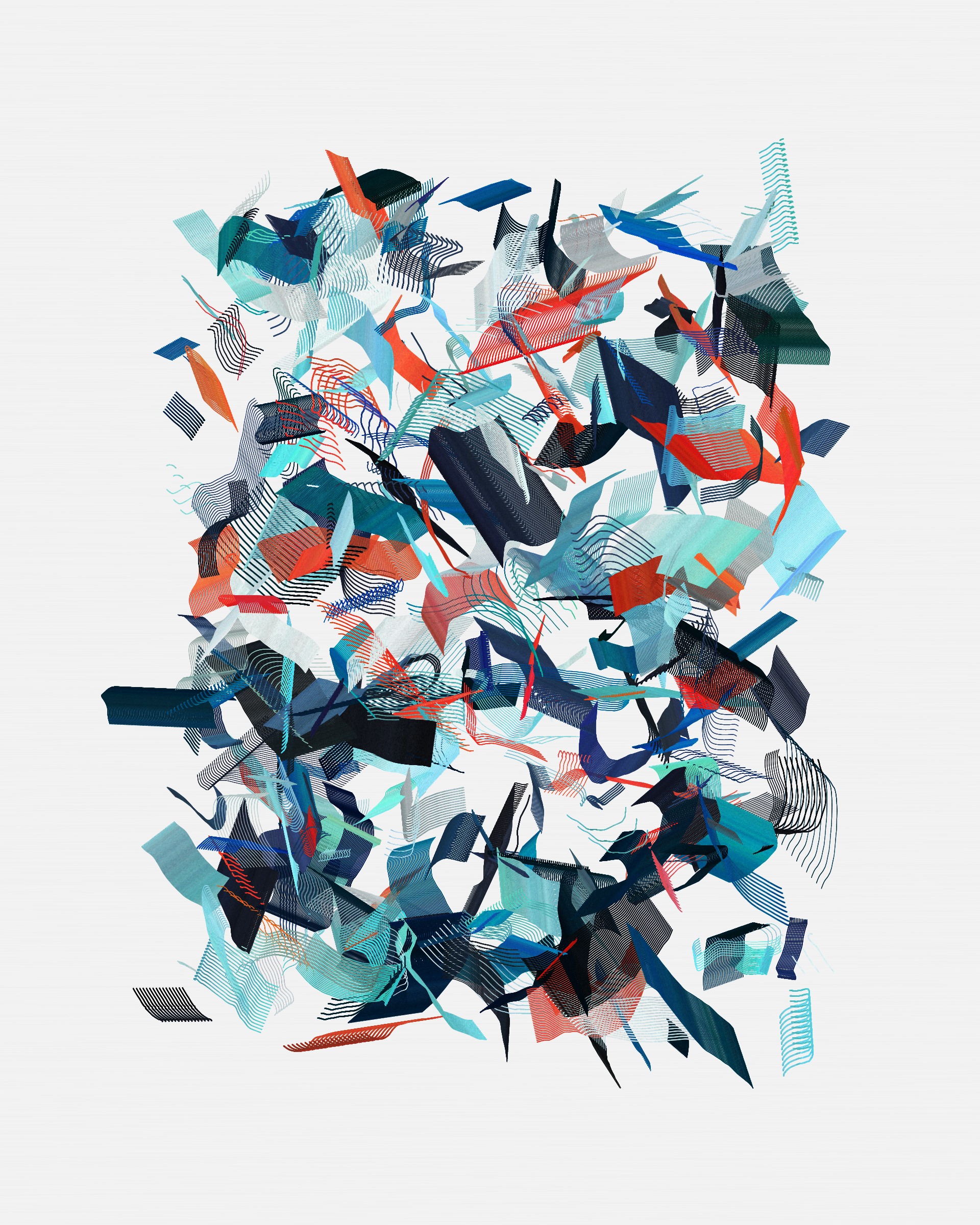 Art Blocks - Art Blocks v2 - Rinascita #1068 - NFT # 121001068