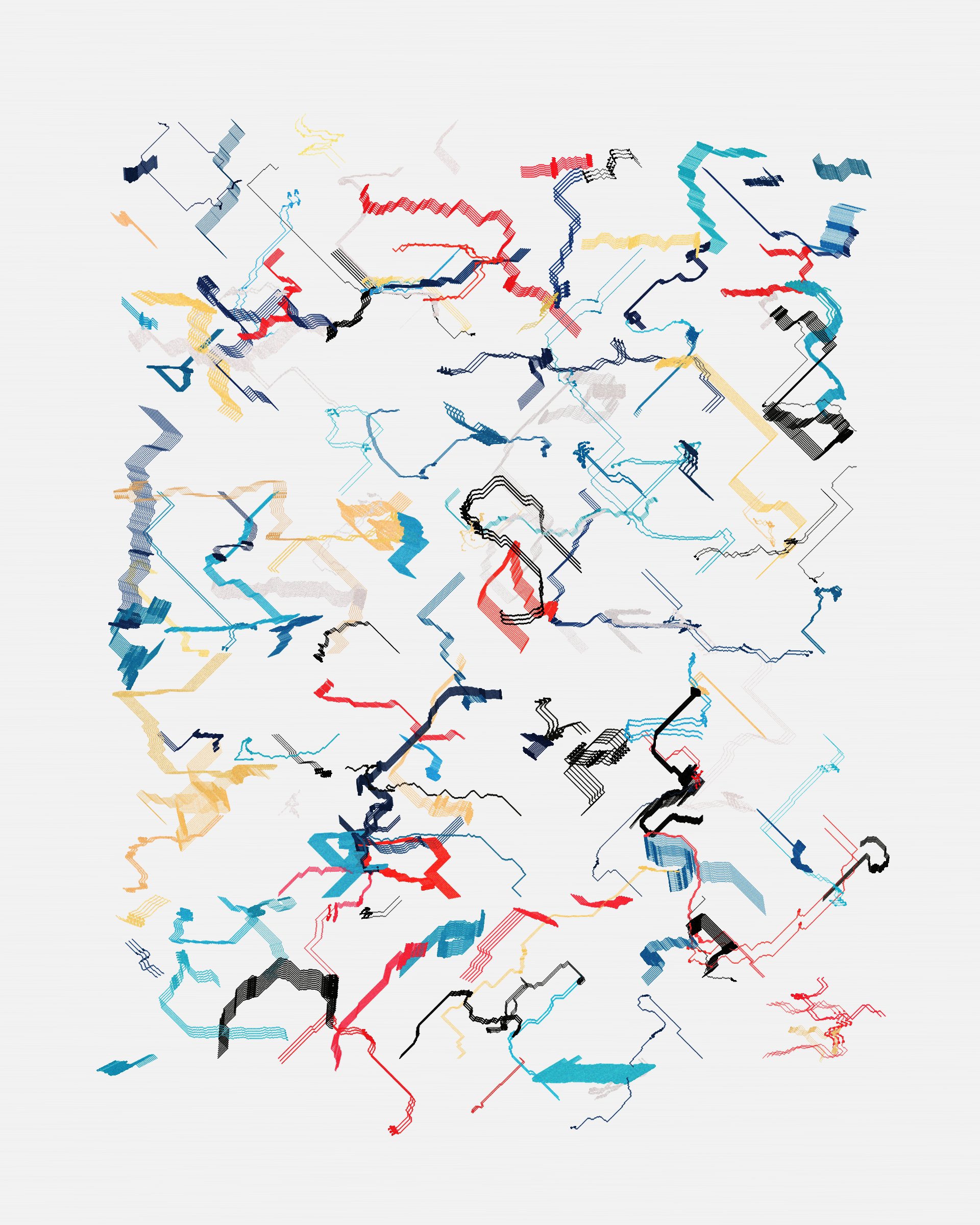 Art Blocks - Art Blocks v2 - Rinascita #1071 - NFT # 121001071