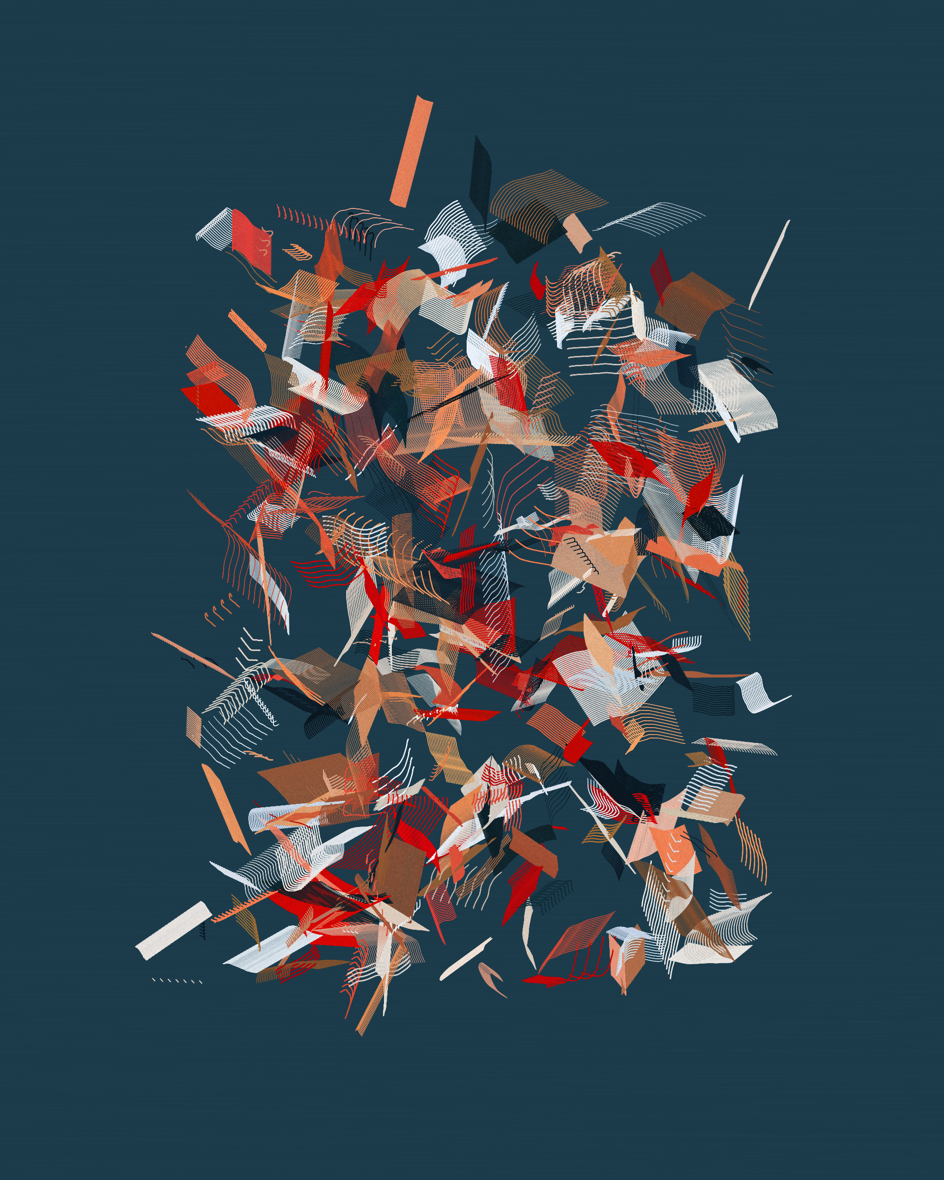 Art Blocks - Art Blocks v2 - Rinascita #1078 - NFT # 121001078
