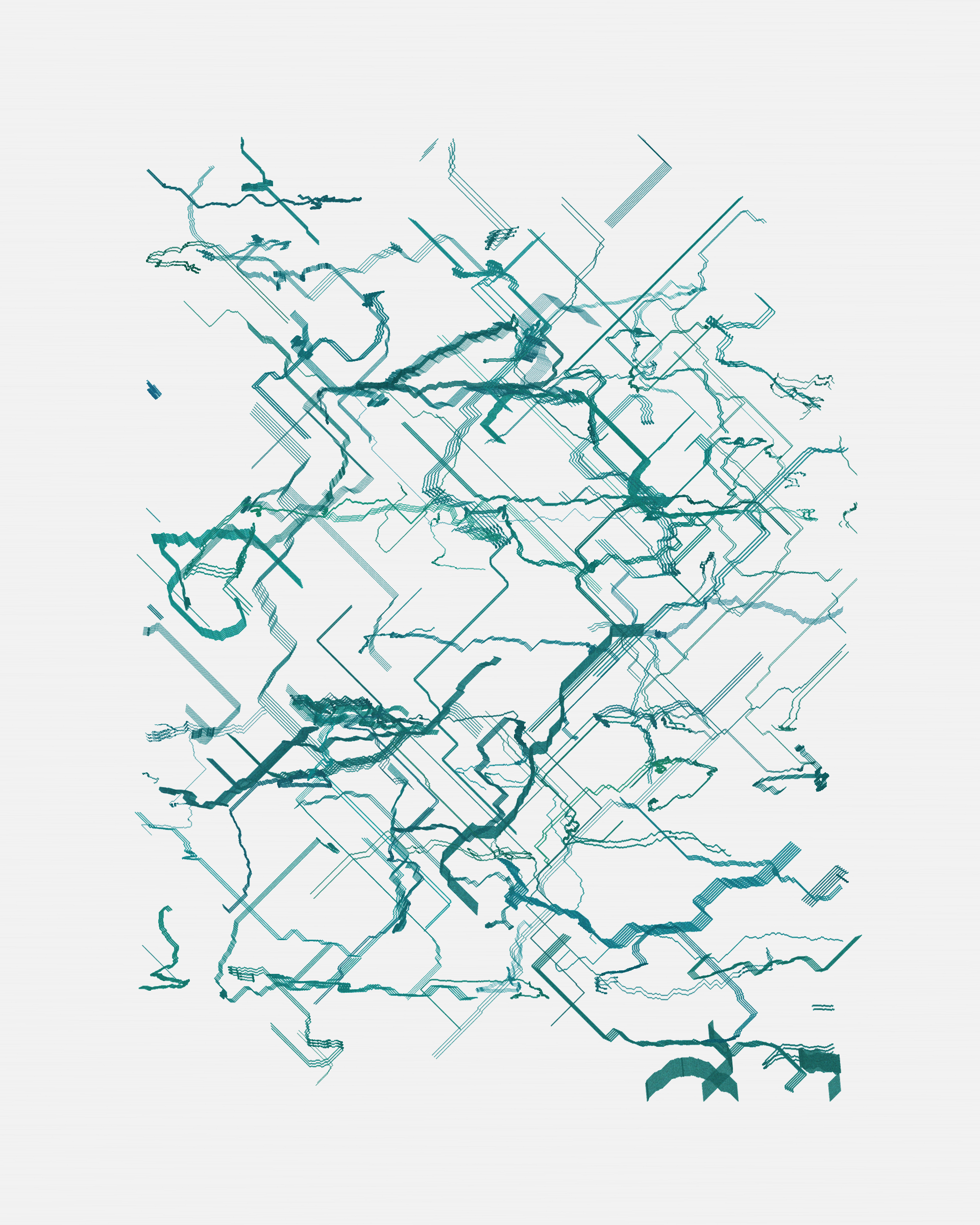 Art Blocks - Art Blocks v2 - Rinascita #1087 - NFT # 121001087