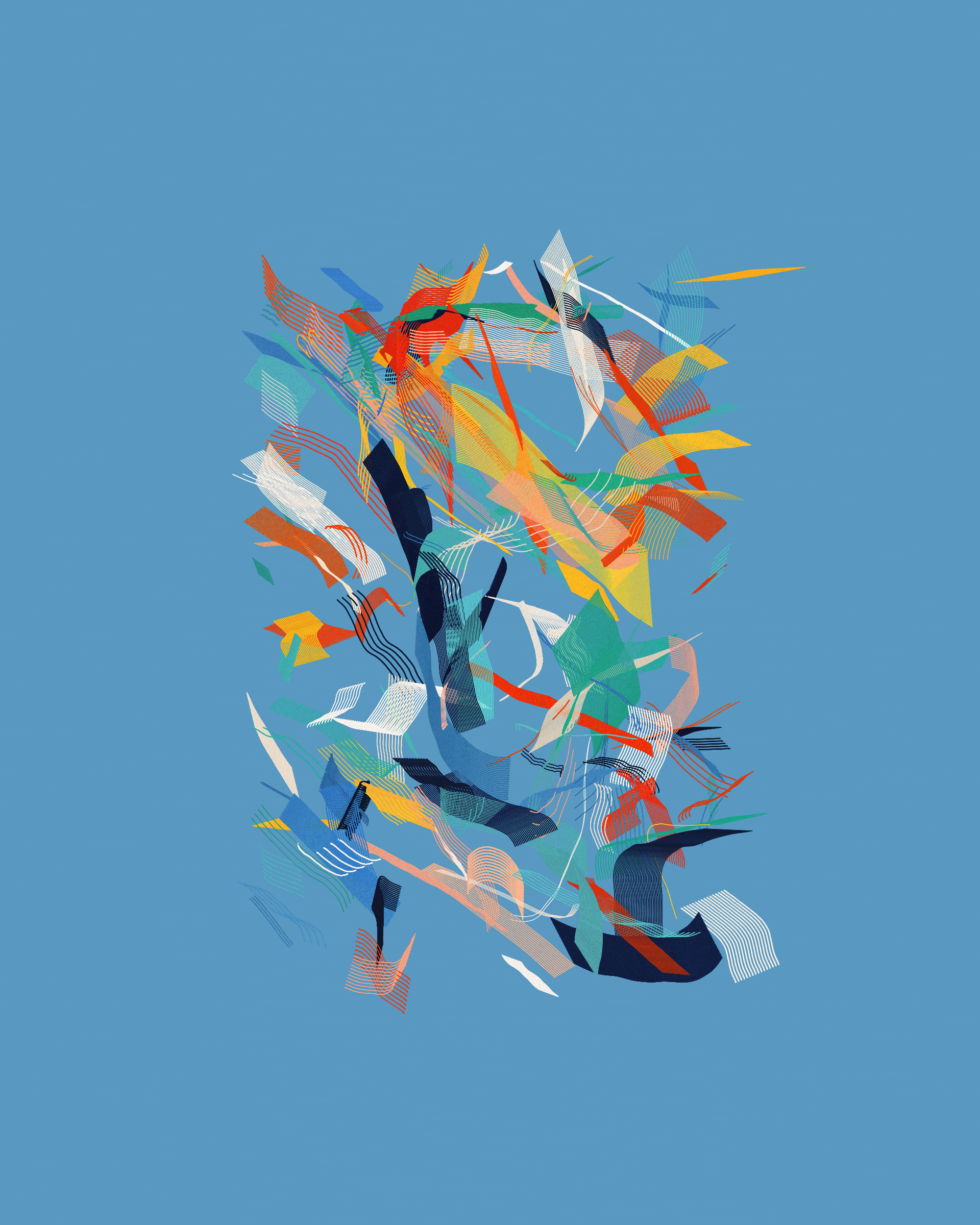 Art Blocks - Art Blocks v2 - Rinascita #1095 - NFT # 121001095