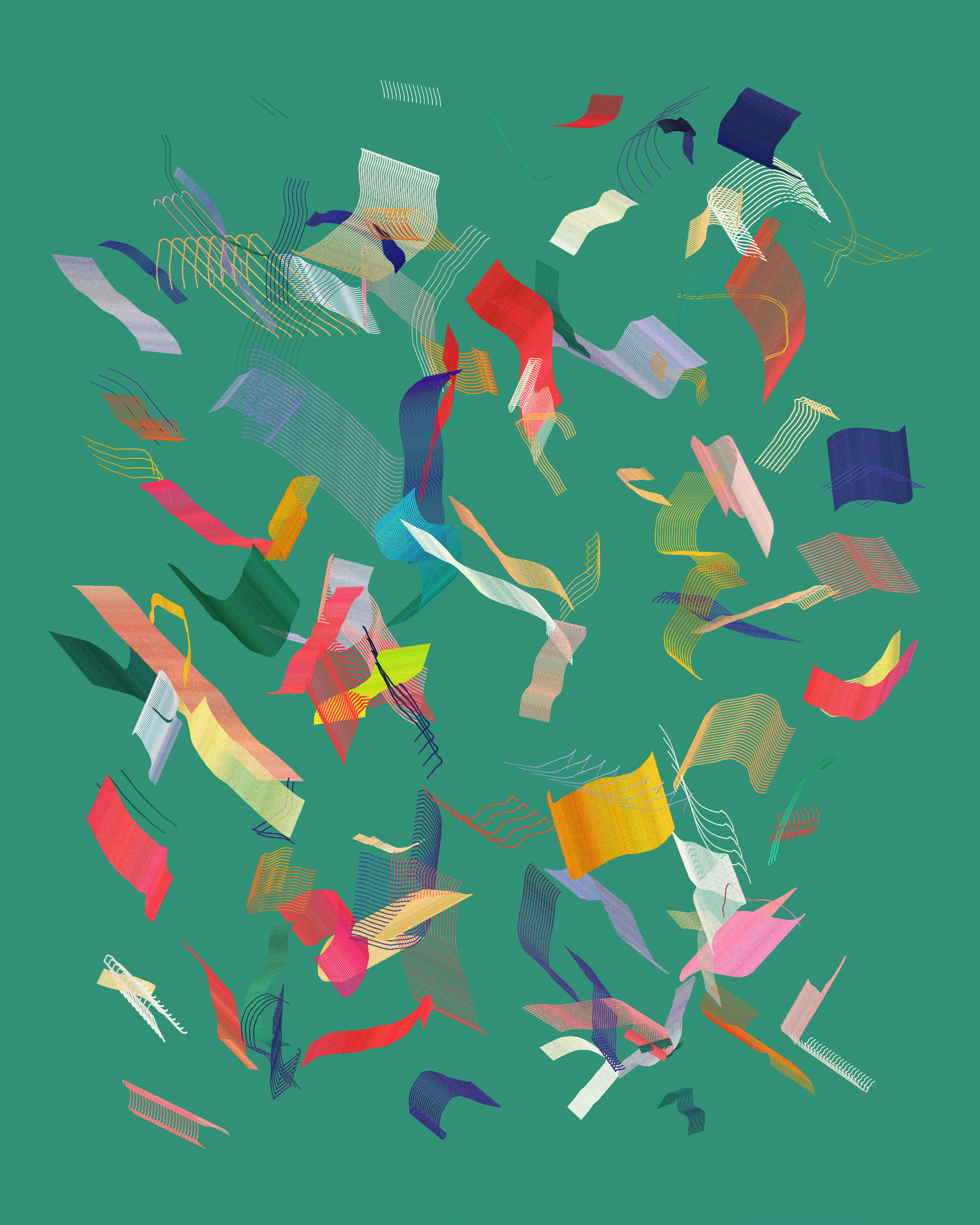 Art Blocks - Art Blocks v2 - Rinascita #1101 - NFT # 121001101