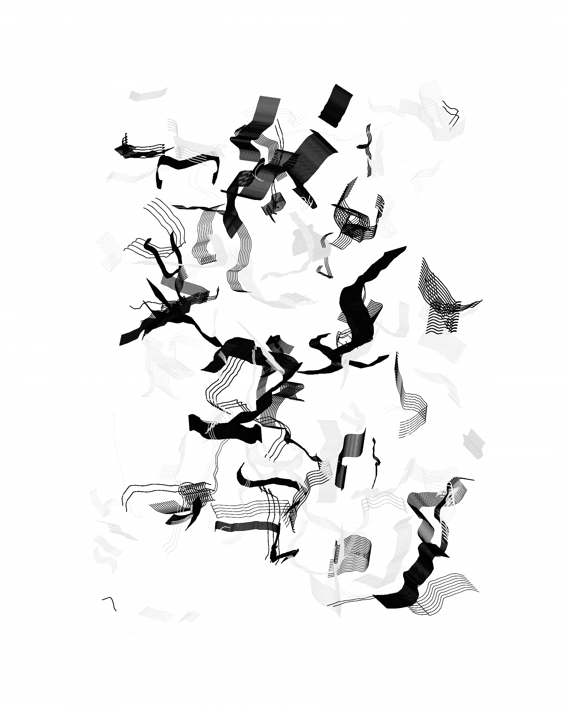 Art Blocks - Art Blocks v2 - Rinascita #1104 - NFT # 121001104