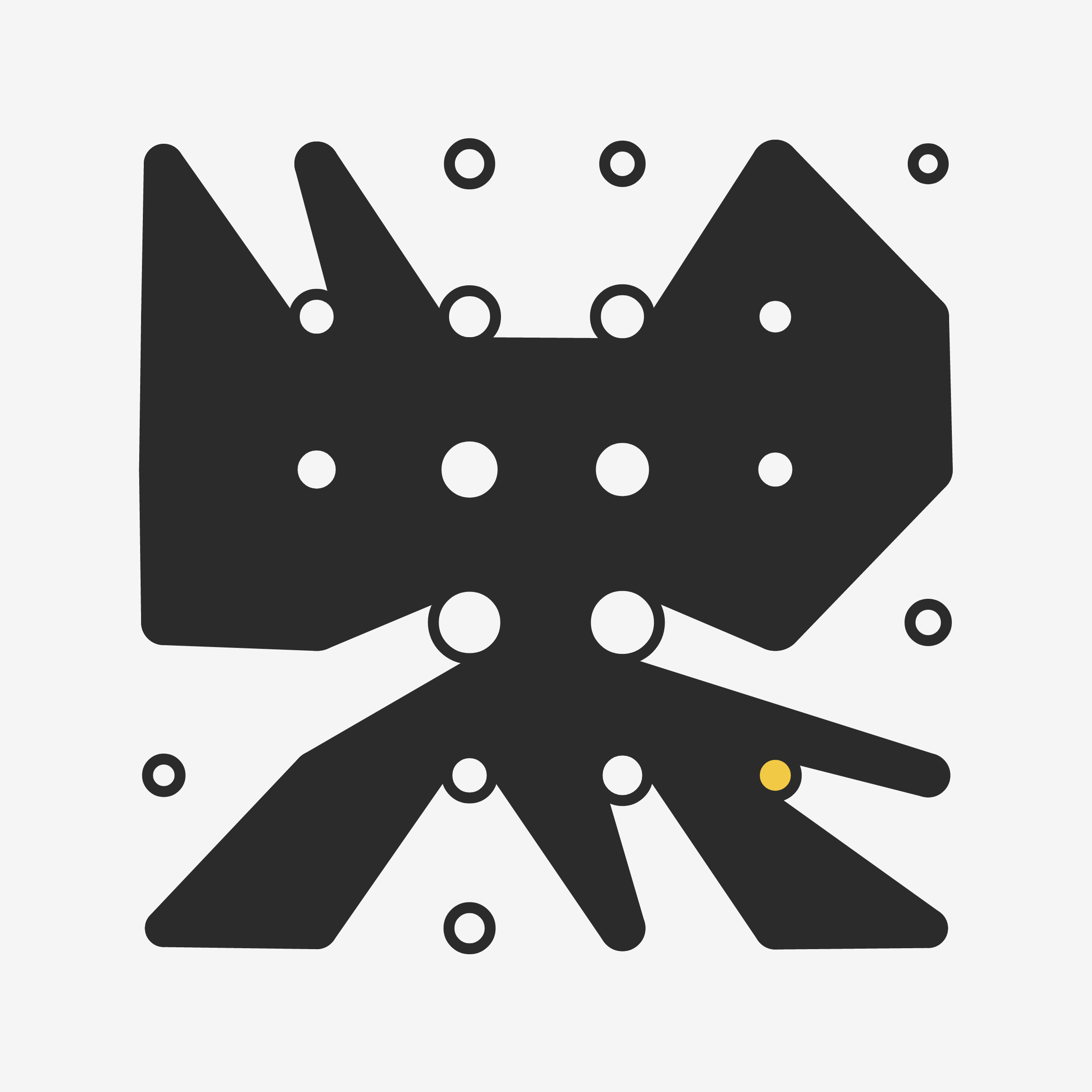 Art Blocks - Art Blocks v2 - Ringers #3 - NFT # 13000003