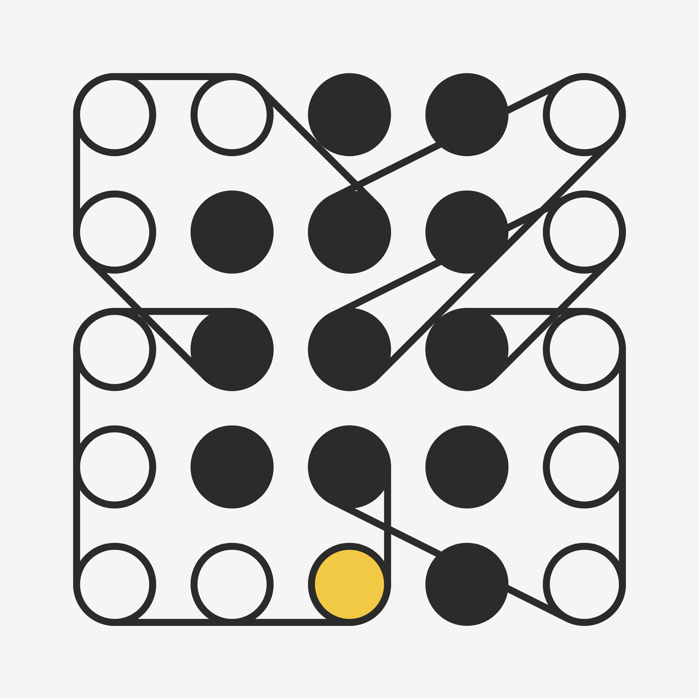 Art Blocks - Art Blocks v2 - Ringers #11 - NFT # 13000011