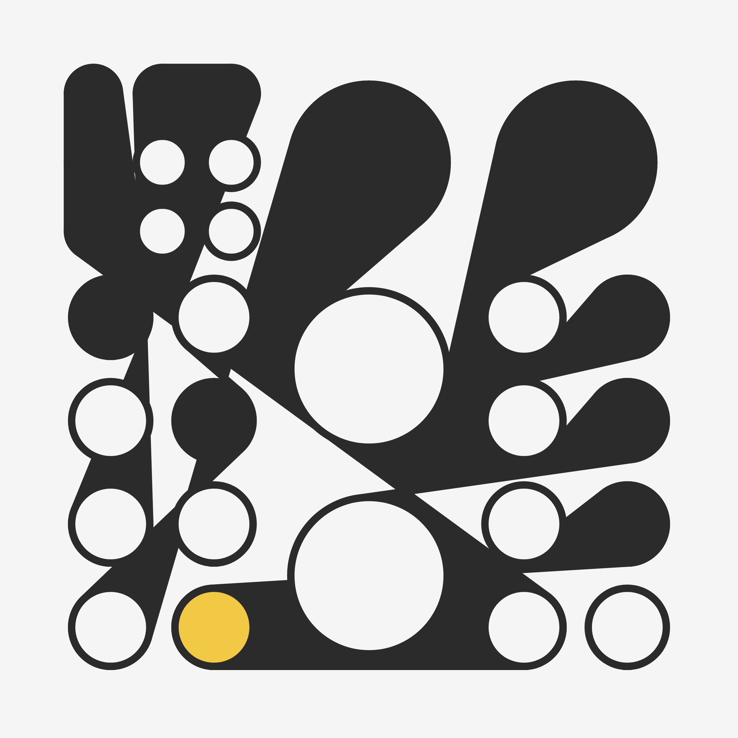 Art Blocks - Art Blocks v2 - Ringers #14 - NFT # 13000014