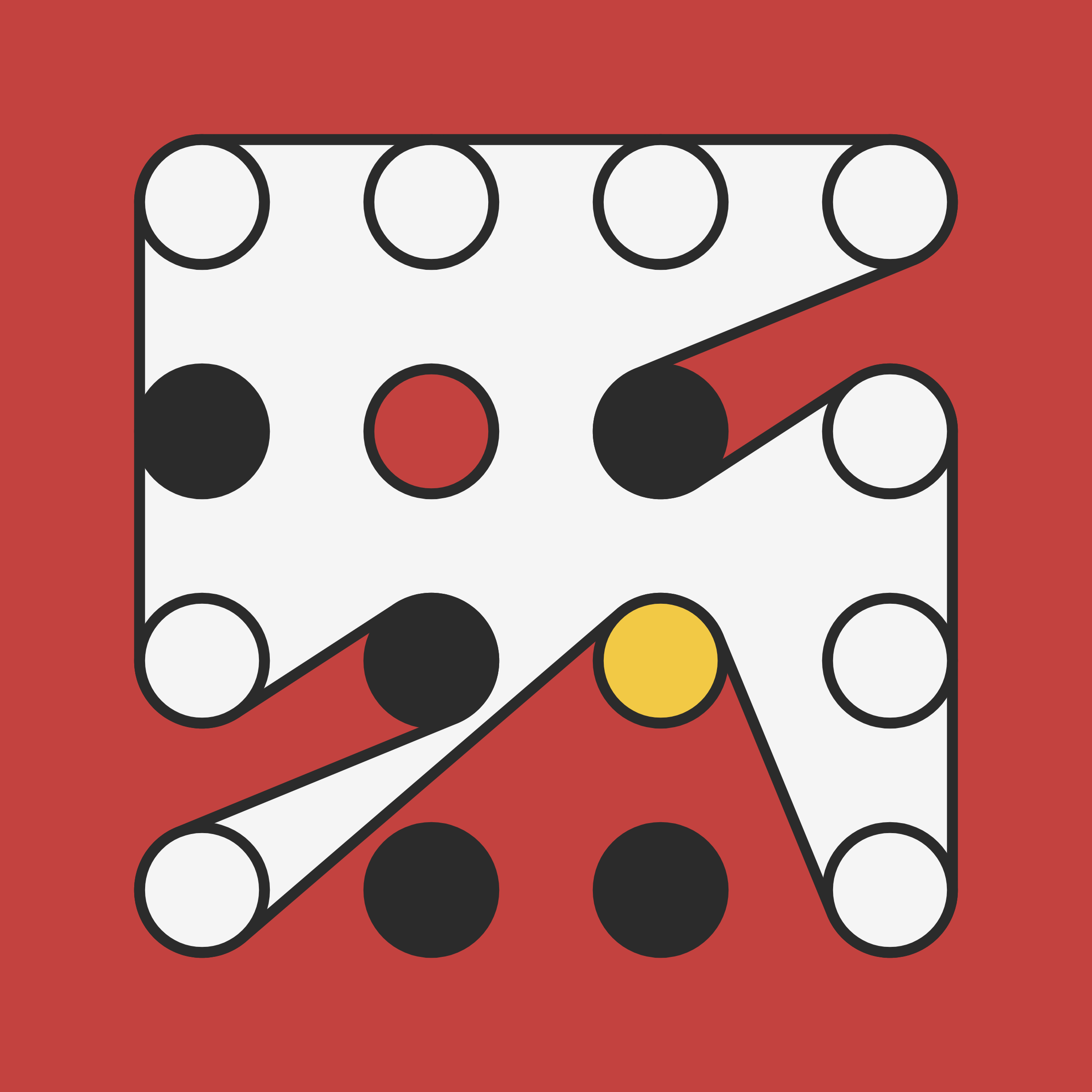 Art Blocks - Art Blocks v2 - Ringers #21 - NFT # 13000021