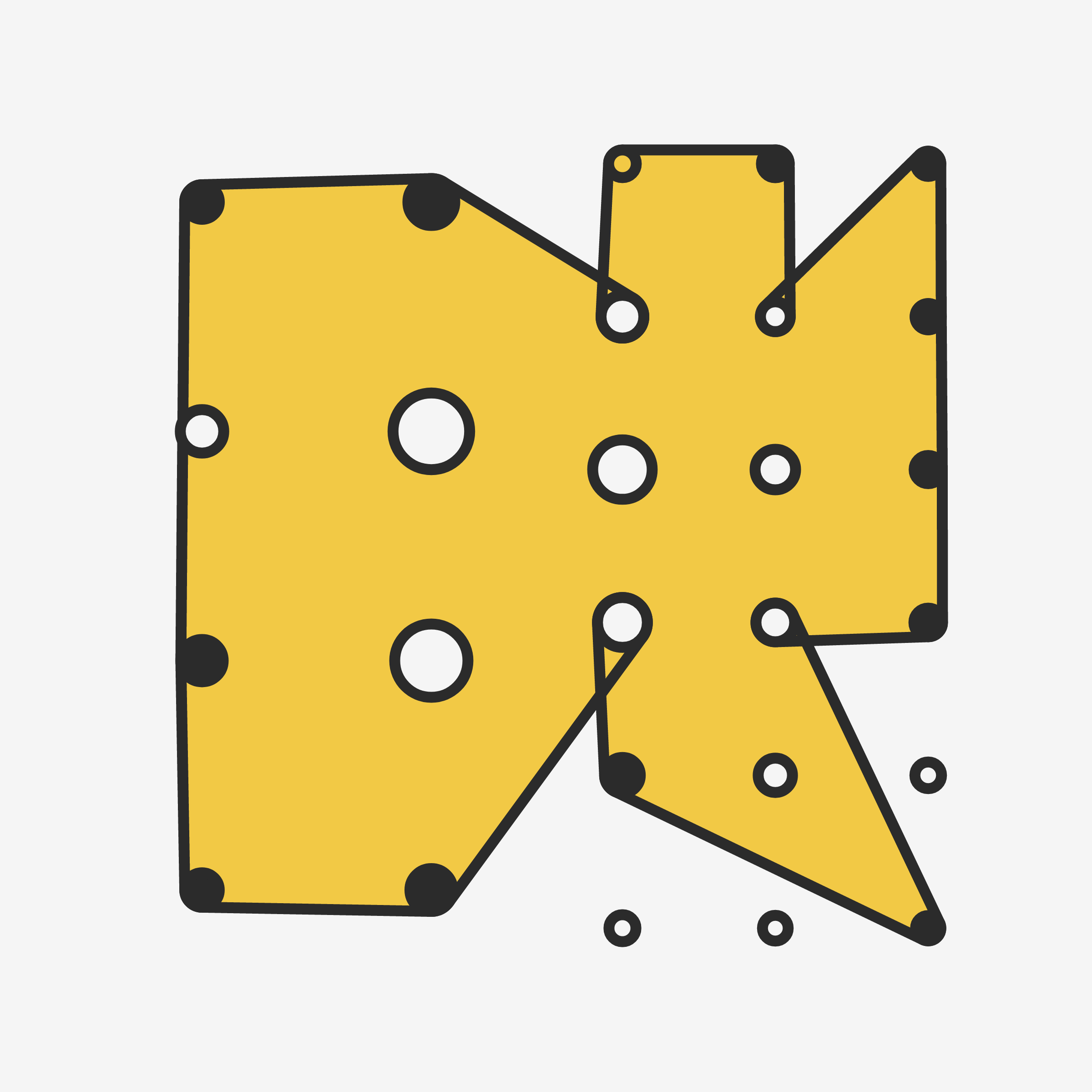 Art Blocks - Art Blocks v2 - Ringers #30 - NFT # 13000030