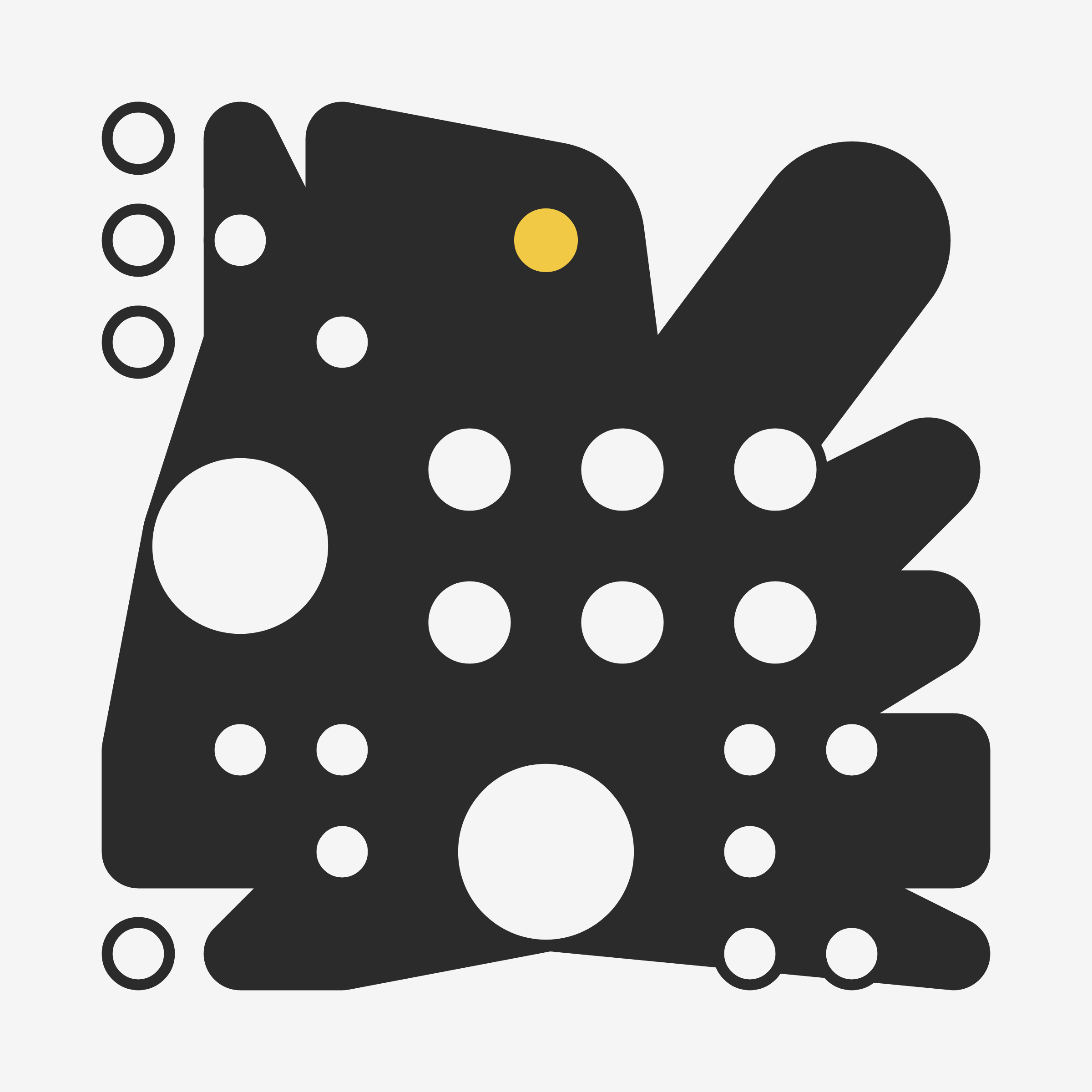 Art Blocks - Art Blocks v2 - Ringers #32 - NFT # 13000032