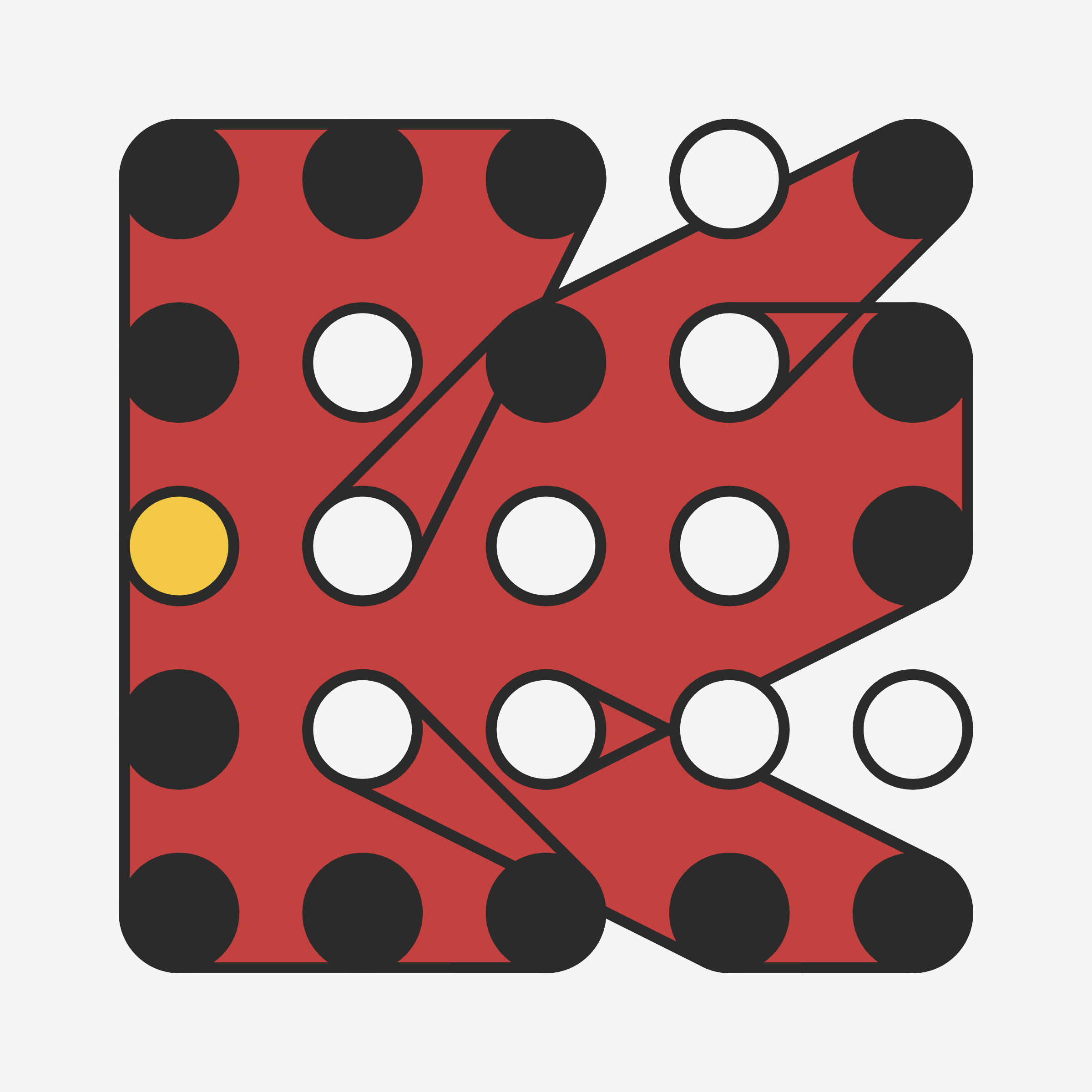 Art Blocks - Art Blocks v2 - Ringers #33 - NFT # 13000033