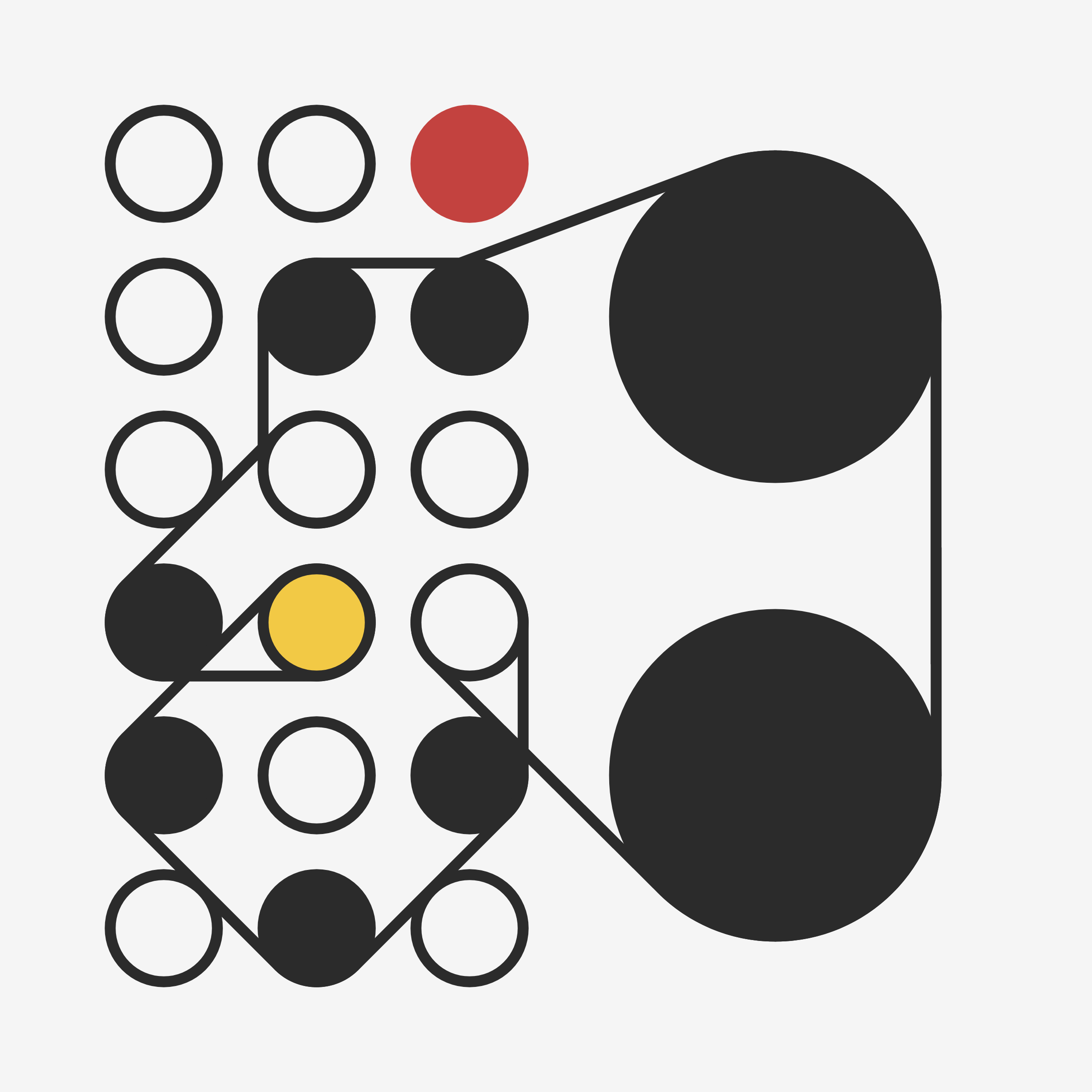 Art Blocks - Art Blocks v2 - Ringers #56 - NFT # 13000056