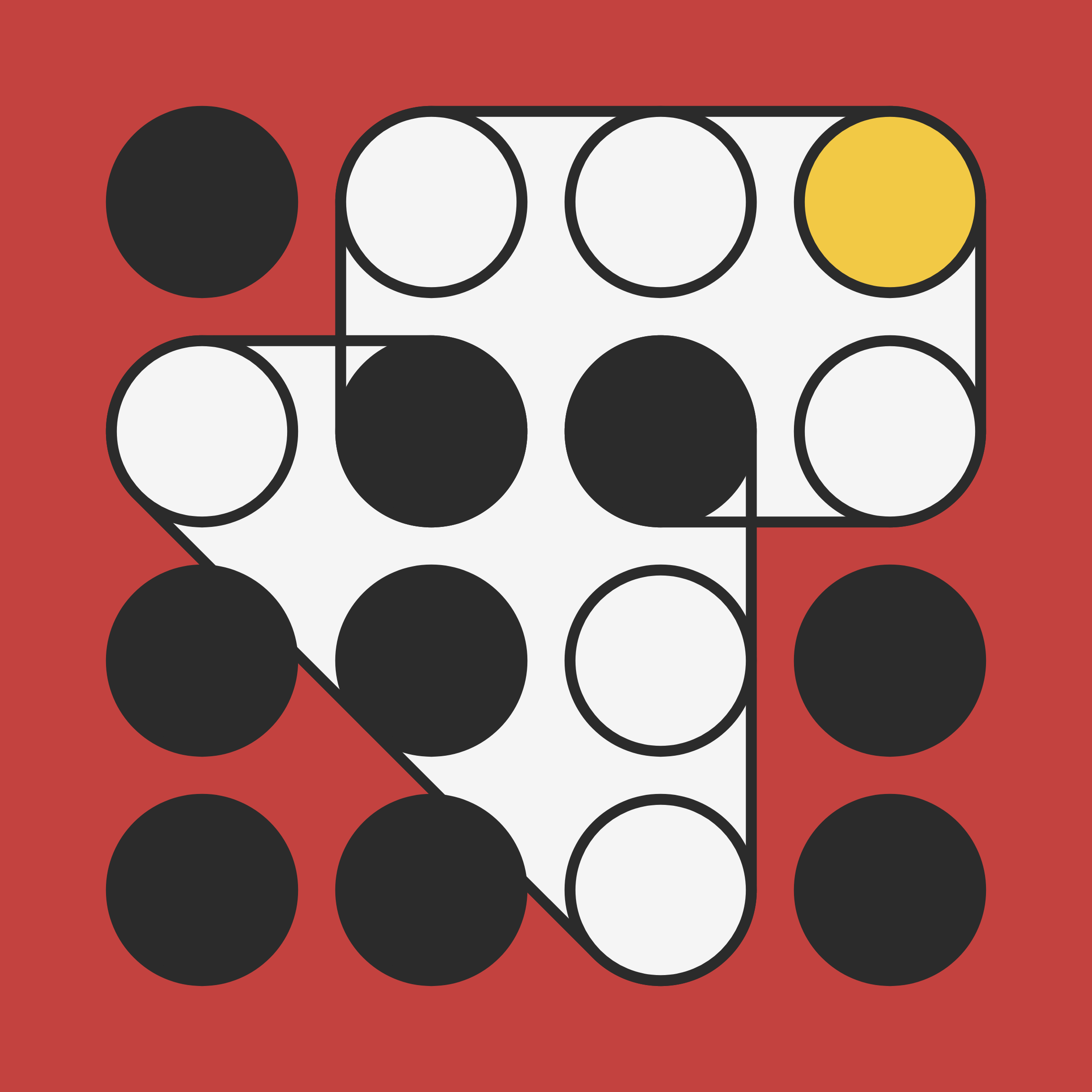 Art Blocks - Art Blocks v2 - Ringers #59 - NFT # 13000059