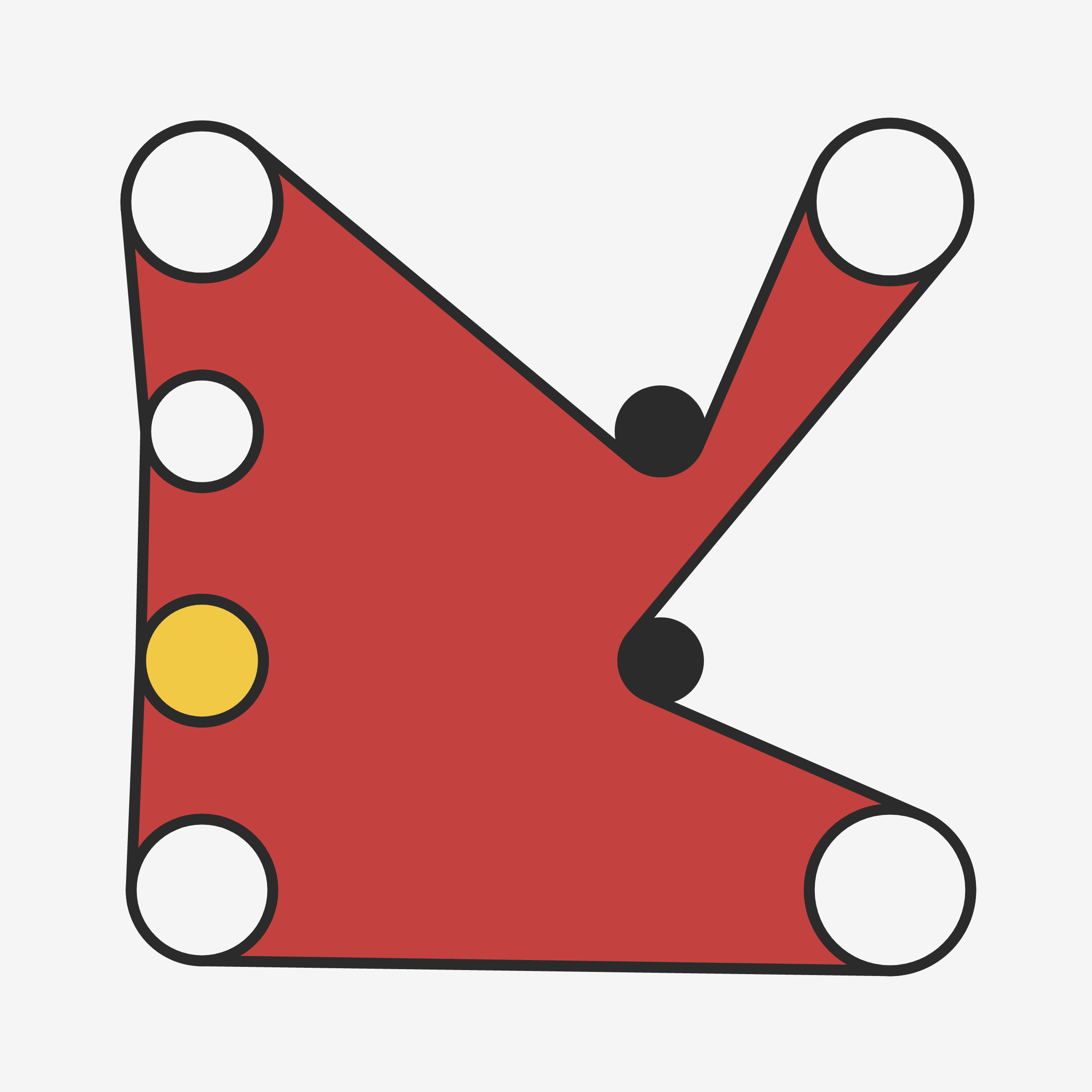 Art Blocks - Art Blocks v2 - Ringers #63 - NFT # 13000063