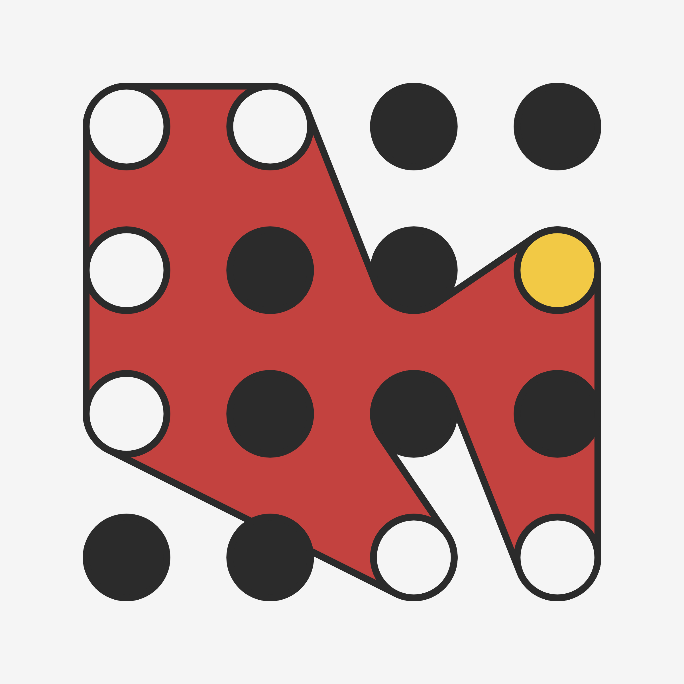 Art Blocks - Art Blocks v2 - Ringers #67 - NFT # 13000067