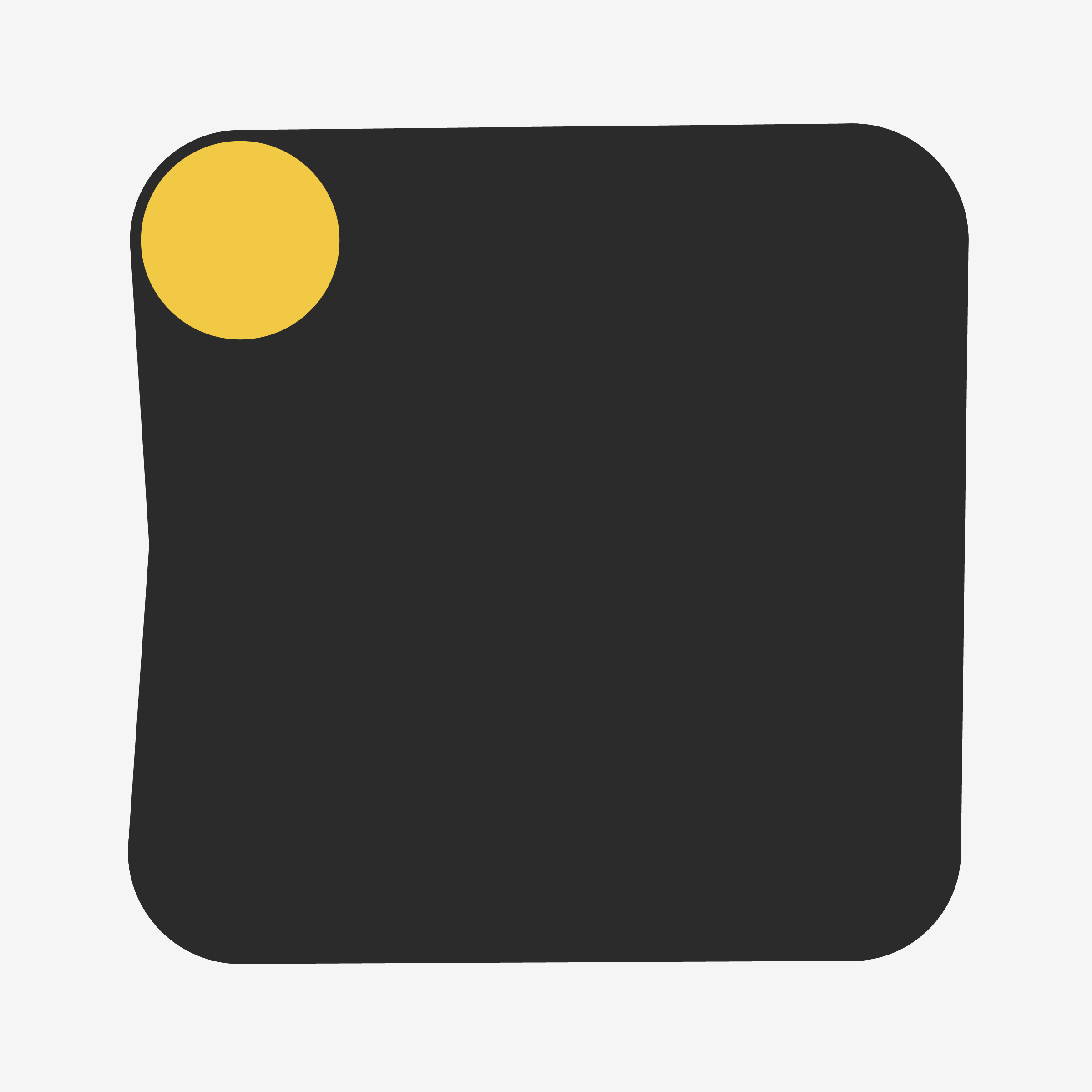 Art Blocks - Art Blocks v2 - Ringers #74 - NFT # 13000074