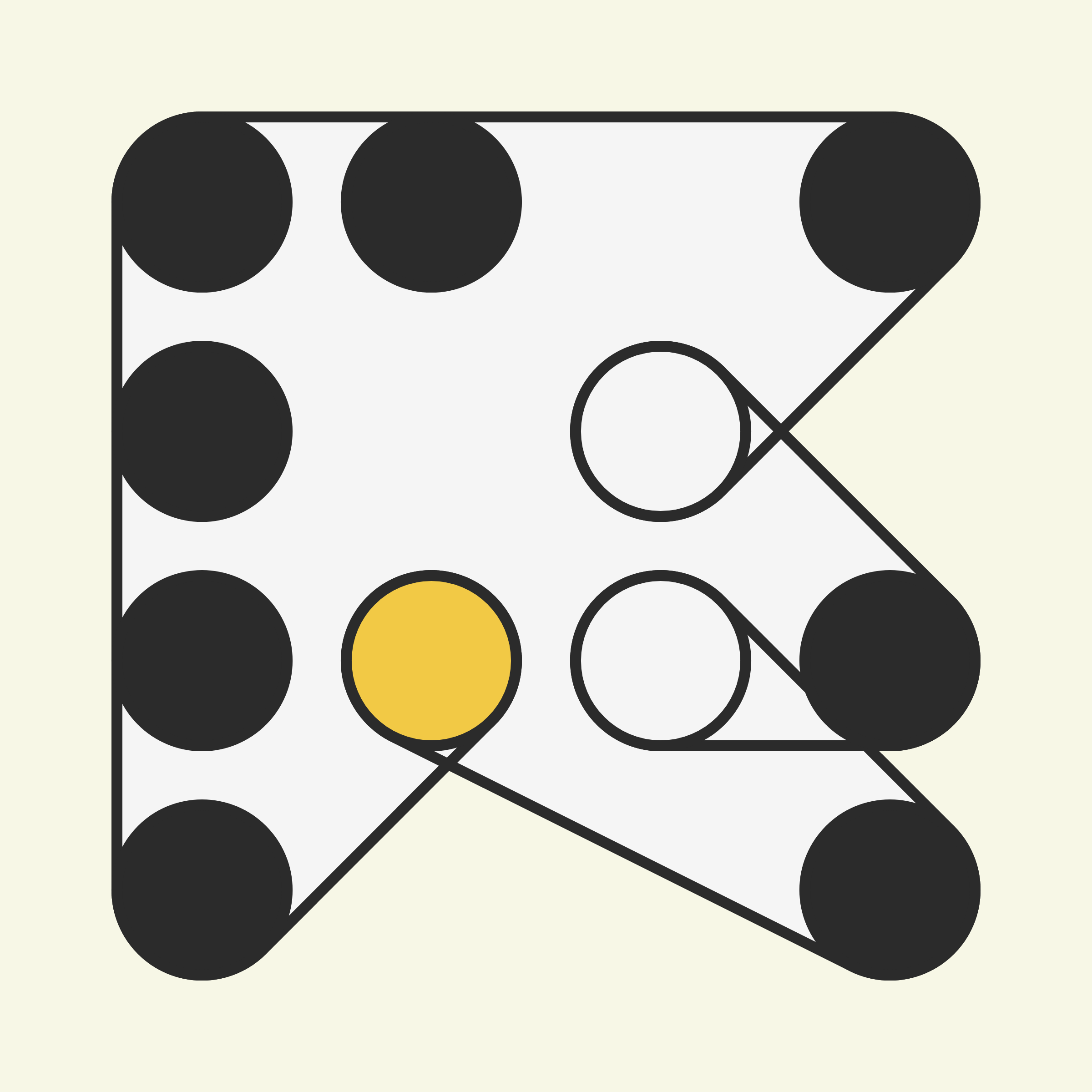 Art Blocks - Art Blocks v2 - Ringers #79 - NFT # 13000079