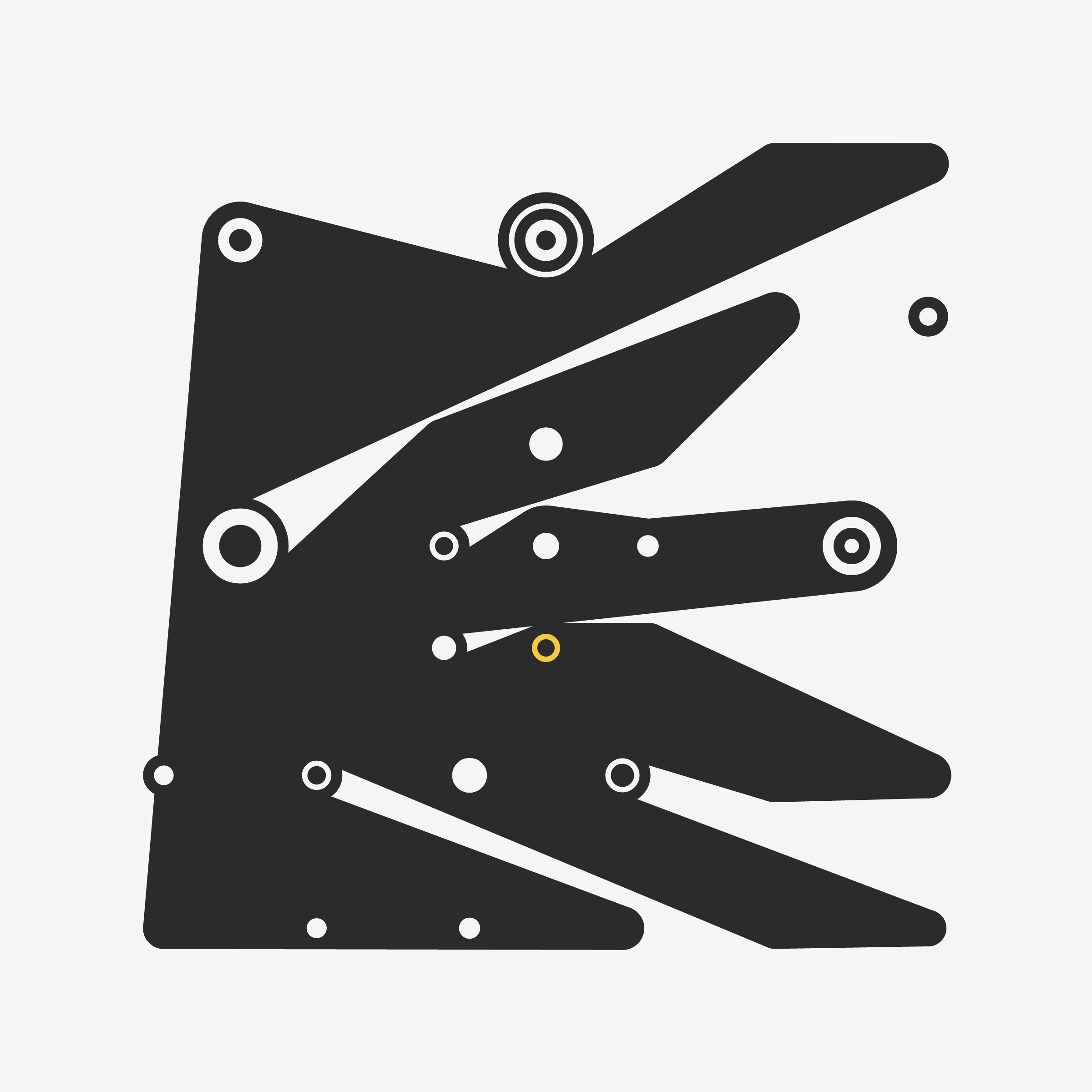 Art Blocks - Art Blocks v2 - Ringers #81 - NFT # 13000081