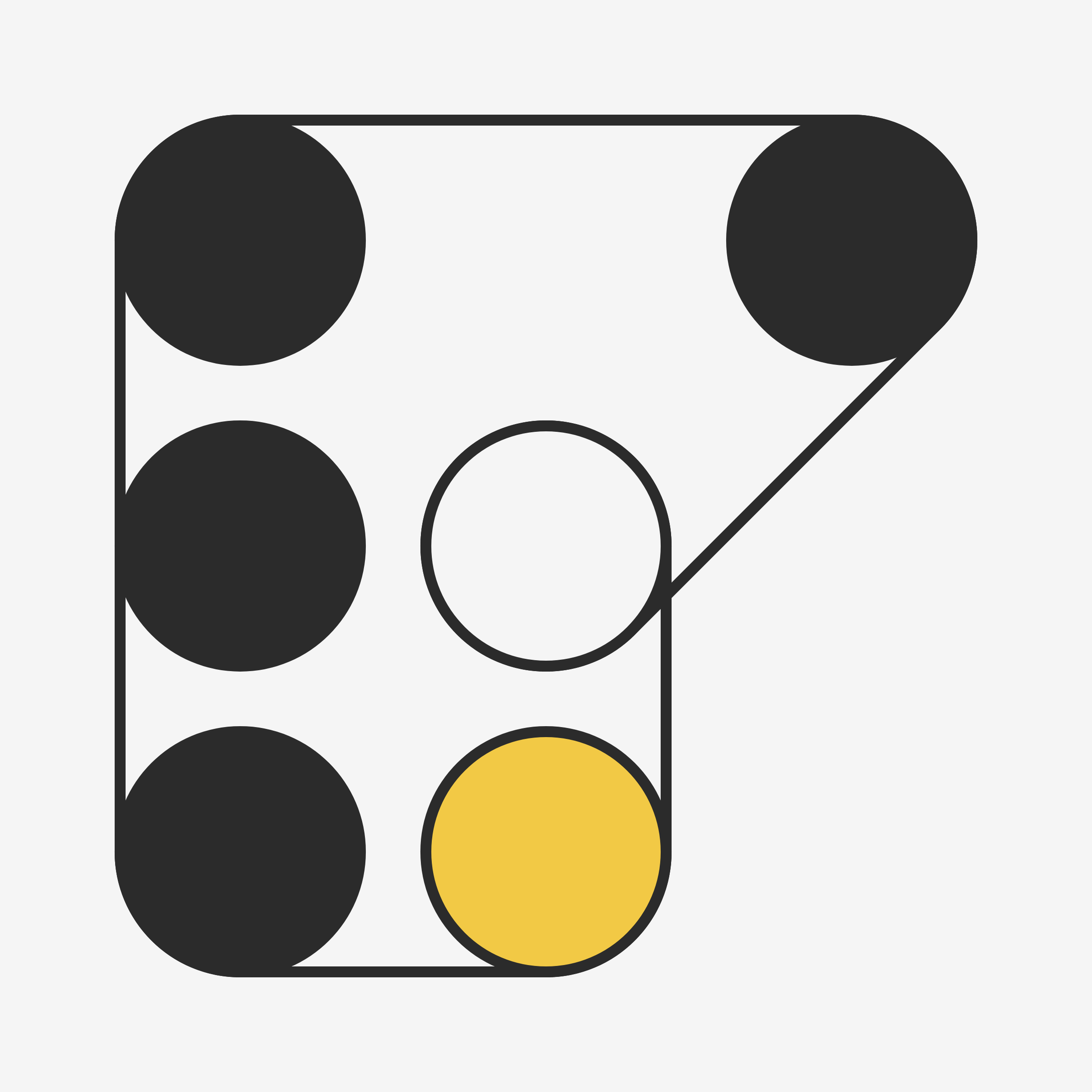 Art Blocks - Art Blocks v2 - Ringers #85 - NFT # 13000085