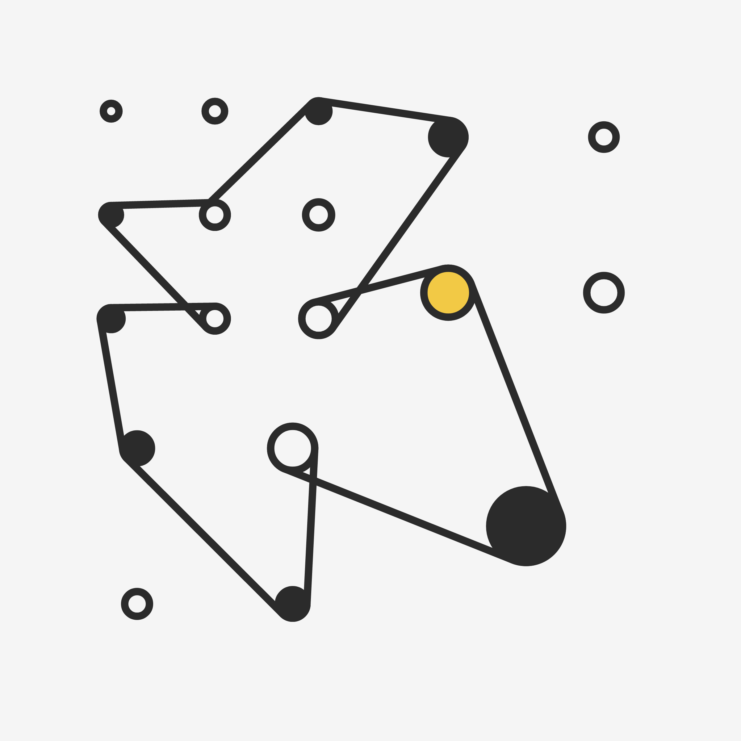 Art Blocks - Art Blocks v2 - Ringers #86 - NFT # 13000086