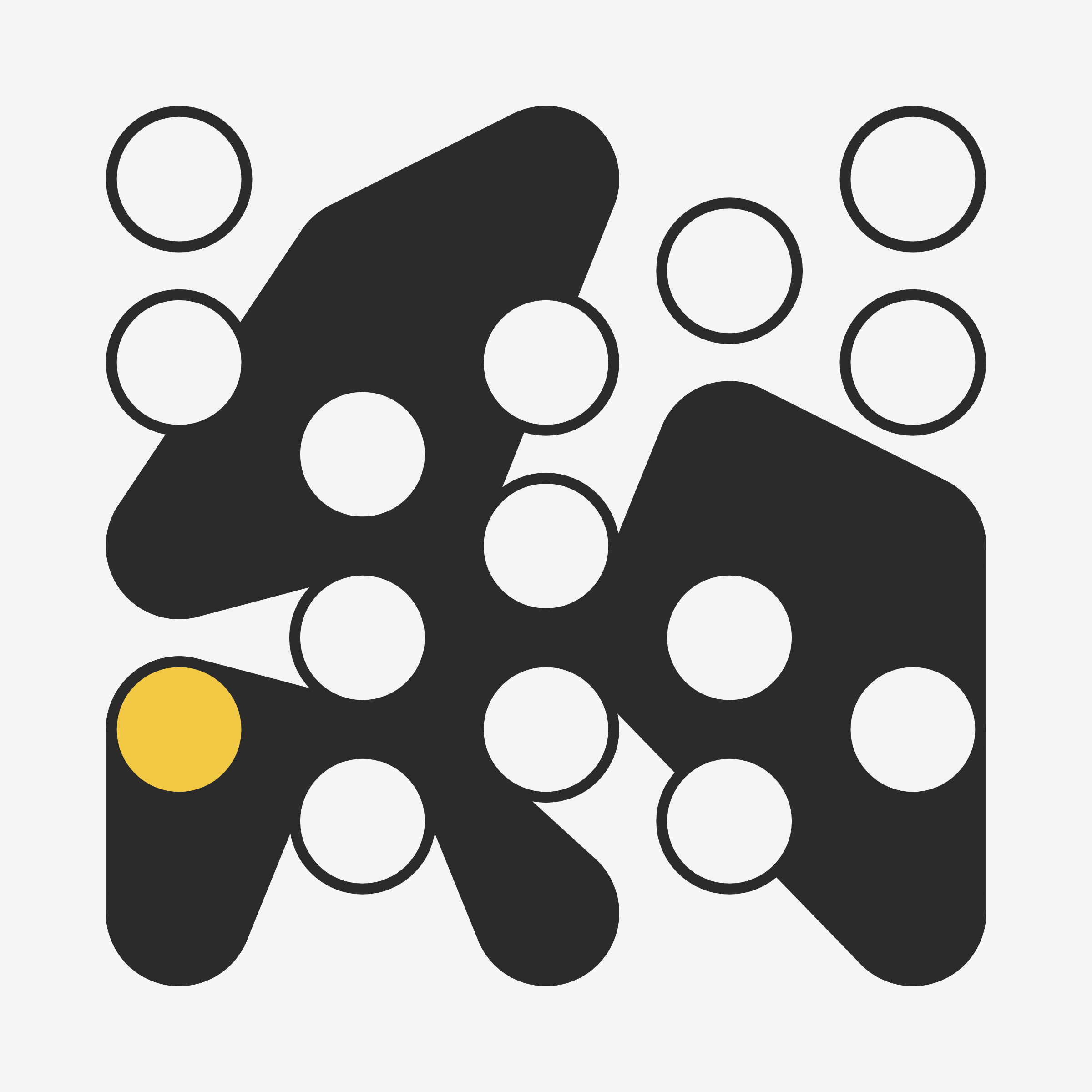 Art Blocks - Art Blocks v2 - Ringers #88 - NFT # 13000088