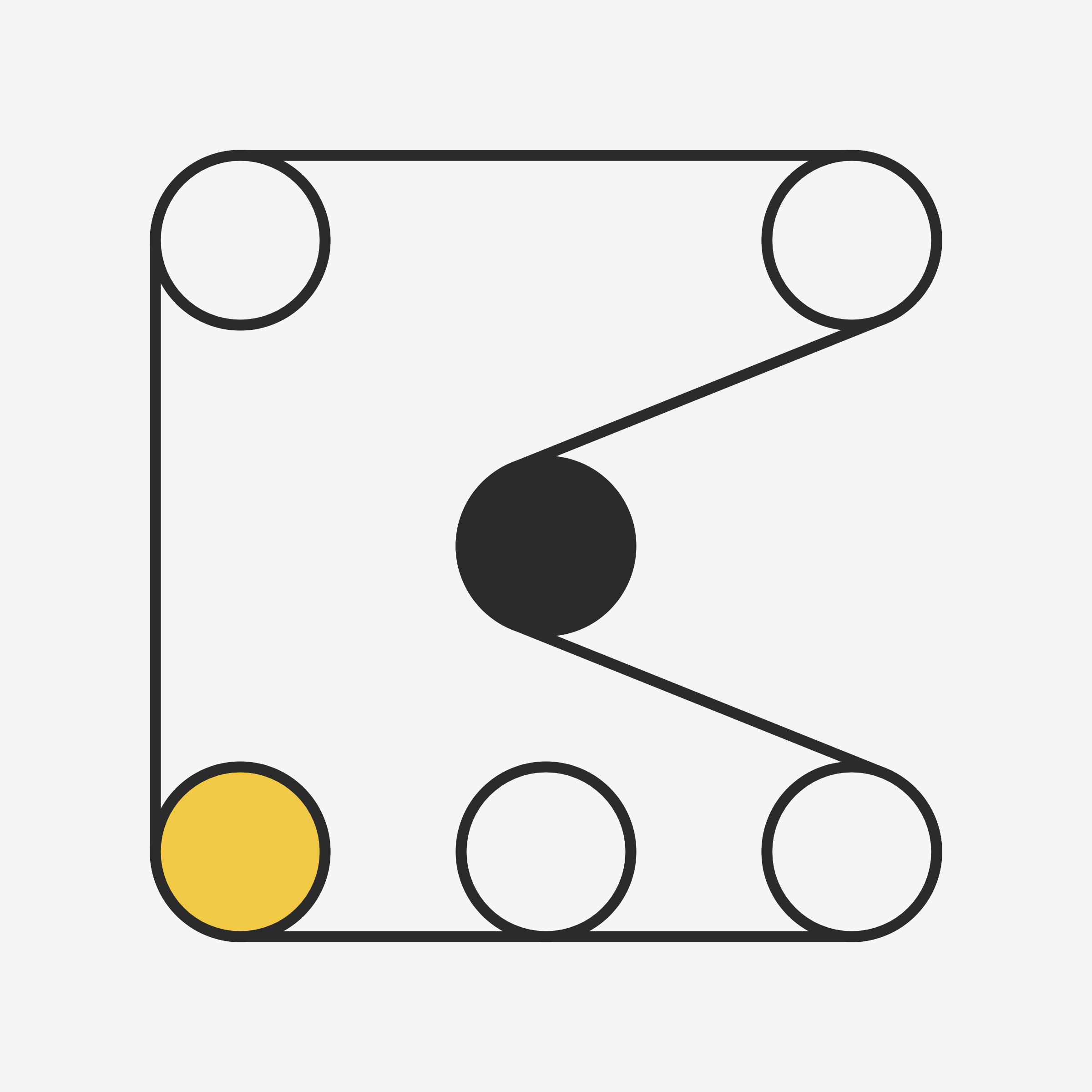 Art Blocks - Art Blocks v2 - Ringers #91 - NFT # 13000091