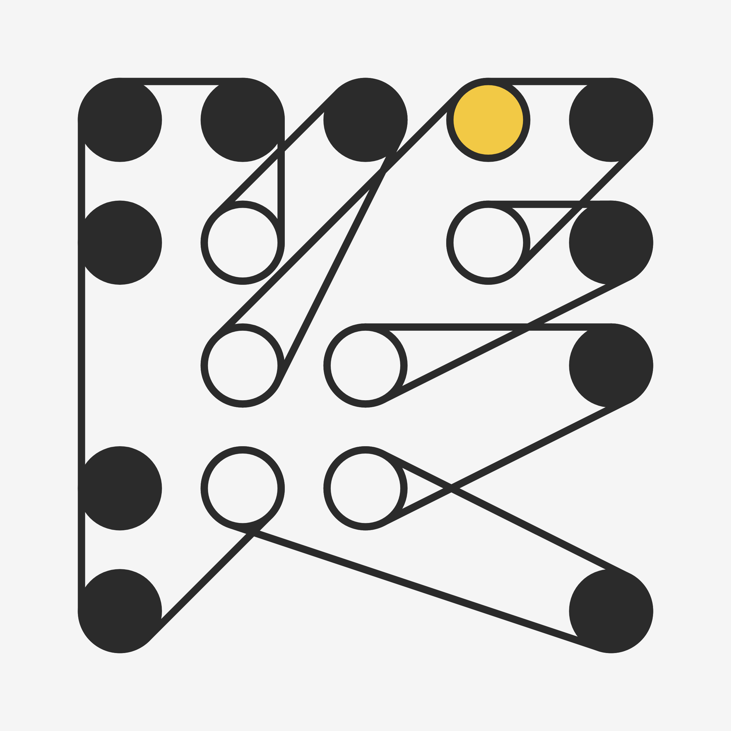 Art Blocks - Art Blocks v2 - Ringers #144 - NFT # 13000144