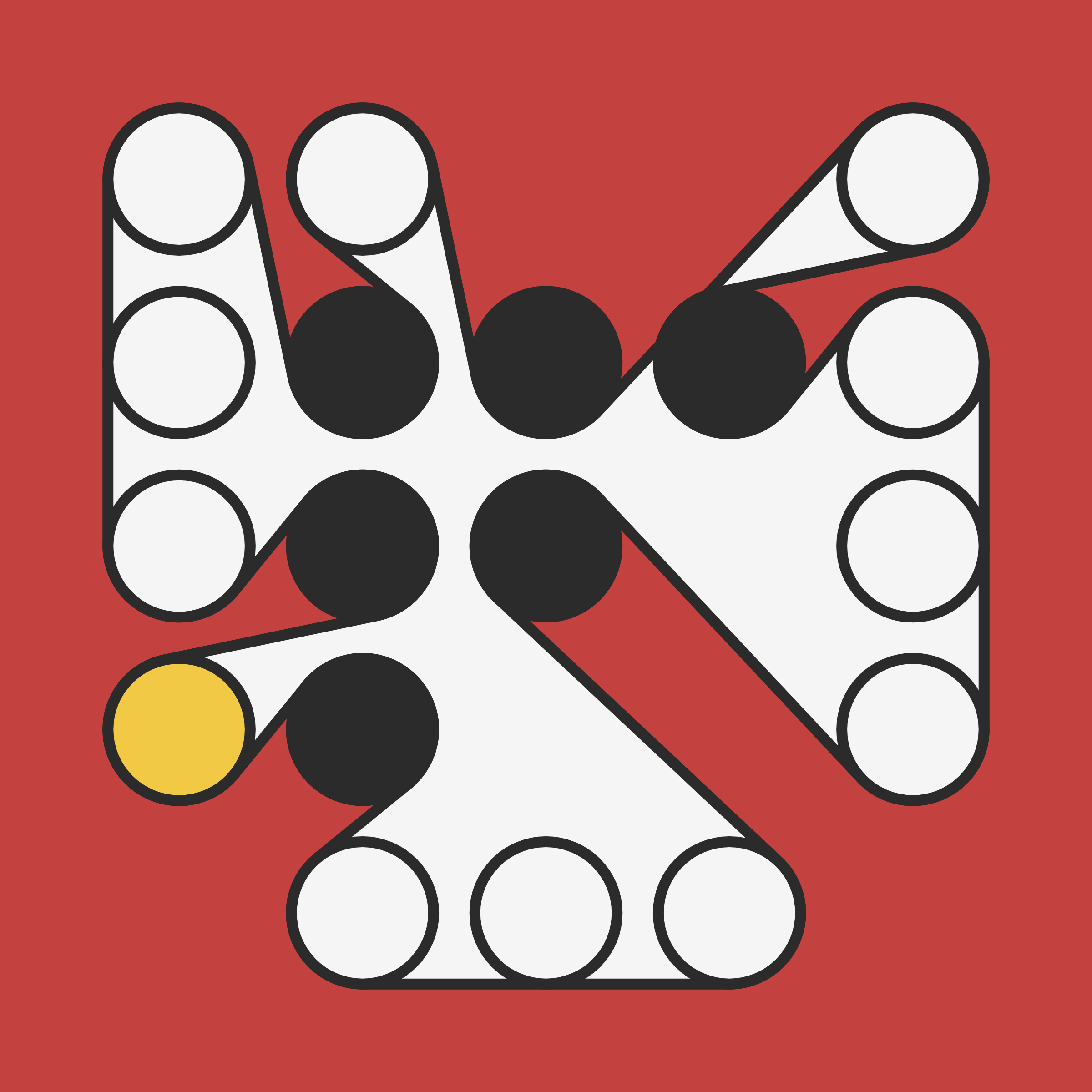 Art Blocks - Art Blocks v2 - Ringers #148 - NFT # 13000148