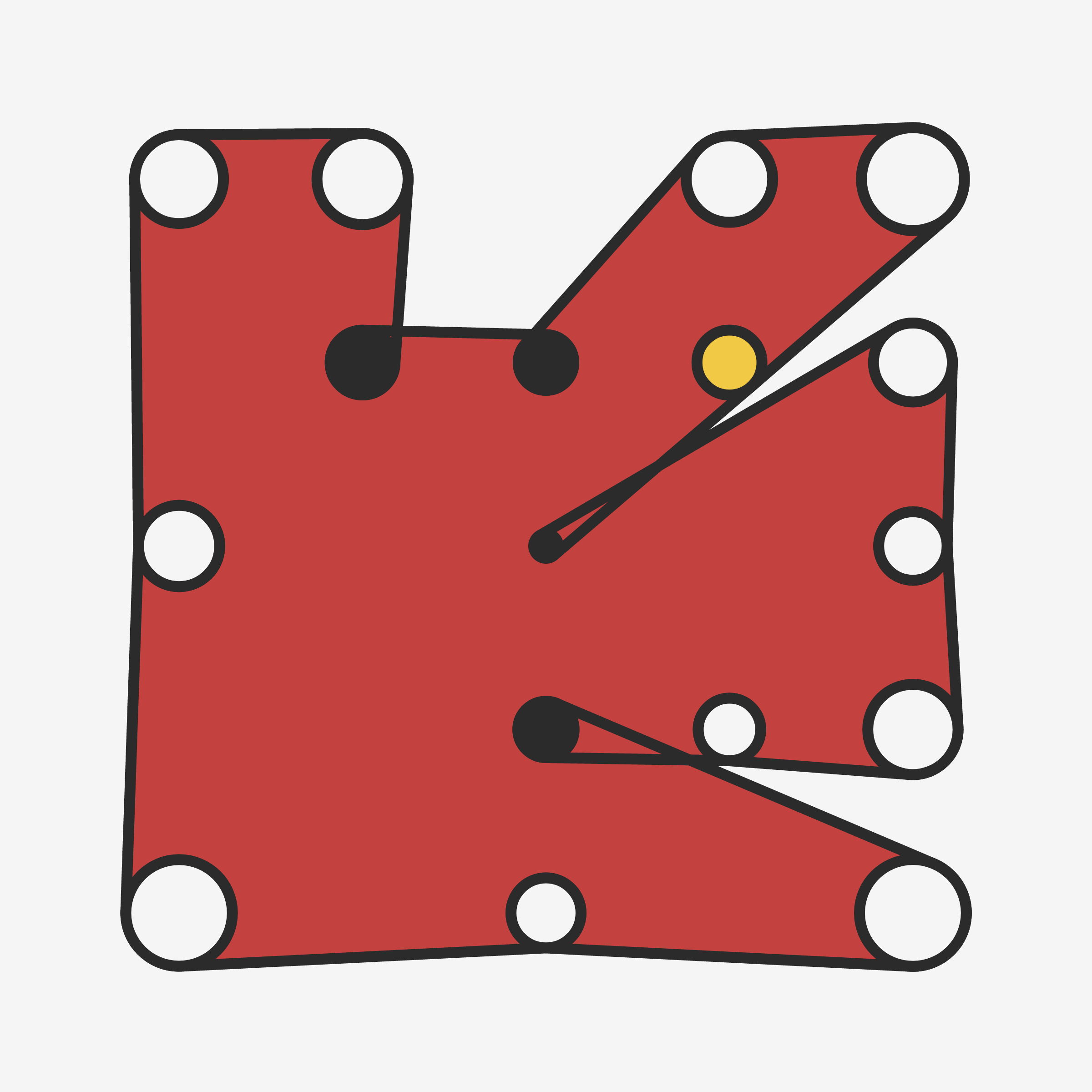 Art Blocks - Art Blocks v2 - Ringers #149 - NFT # 13000149