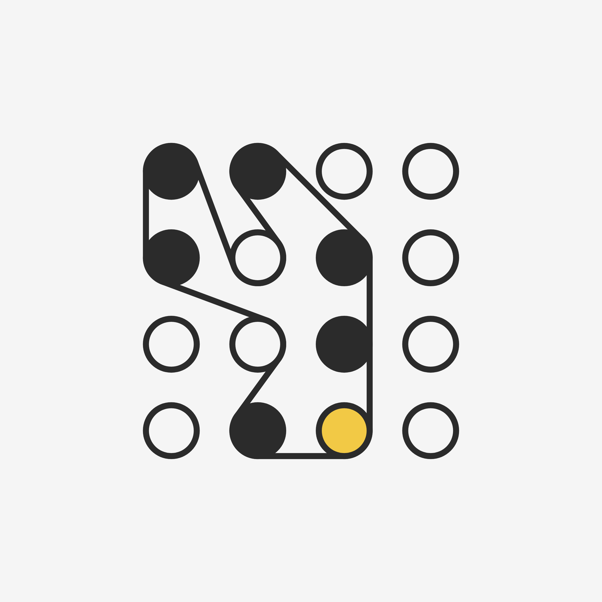 Art Blocks - Art Blocks v2 - Ringers #152 - NFT # 13000152