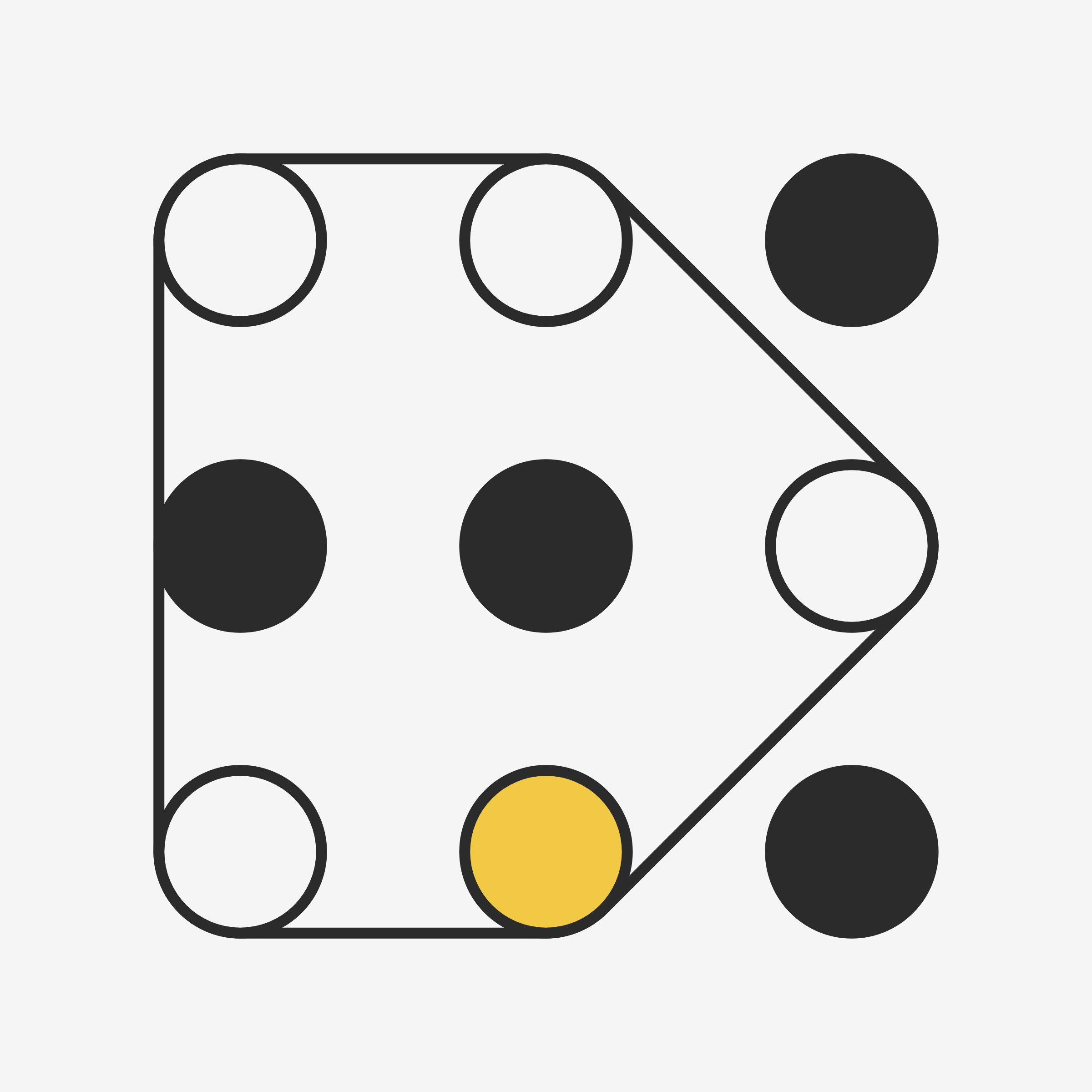 Art Blocks - Art Blocks v2 - Ringers #156 - NFT # 13000156