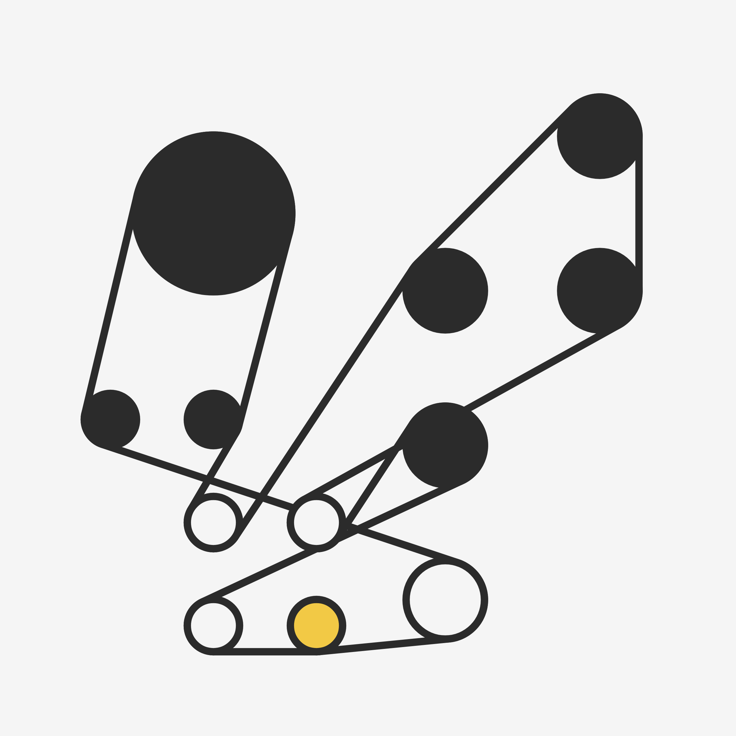 Art Blocks - Art Blocks v2 - Ringers #158 - NFT # 13000158